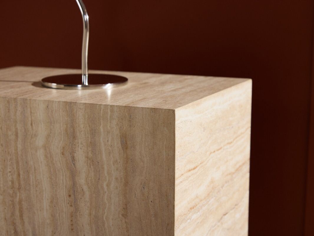 Помощна масичка Dallas 5005 (Светъл Travertine)