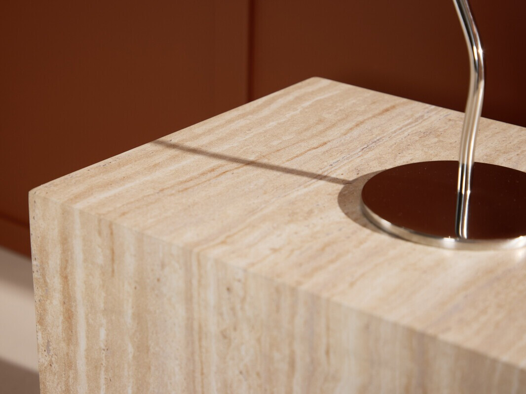 Помощна масичка Dallas 5005 (Светъл Travertine)