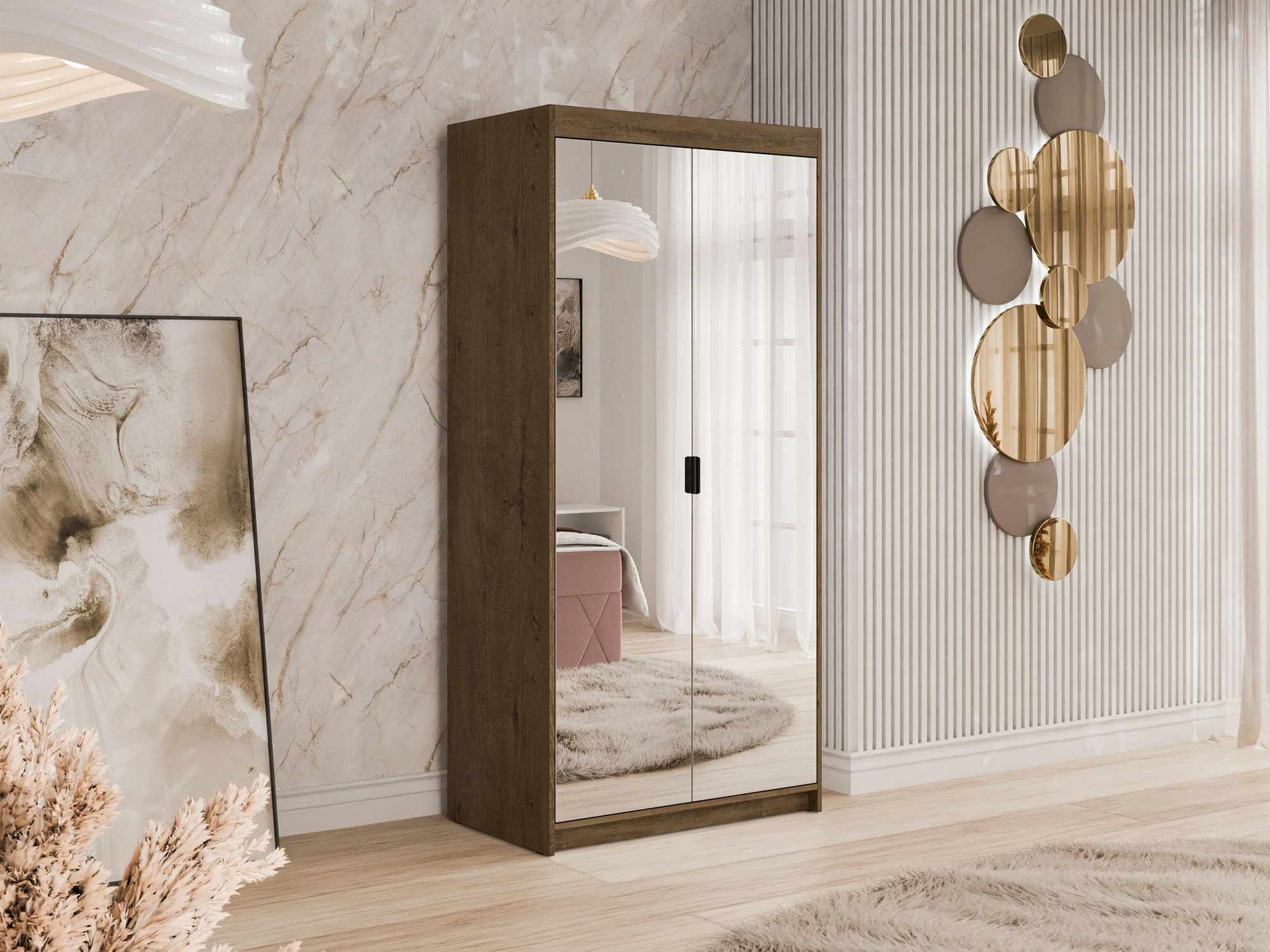 Гардероб Novduni 114 (Дъб левка)