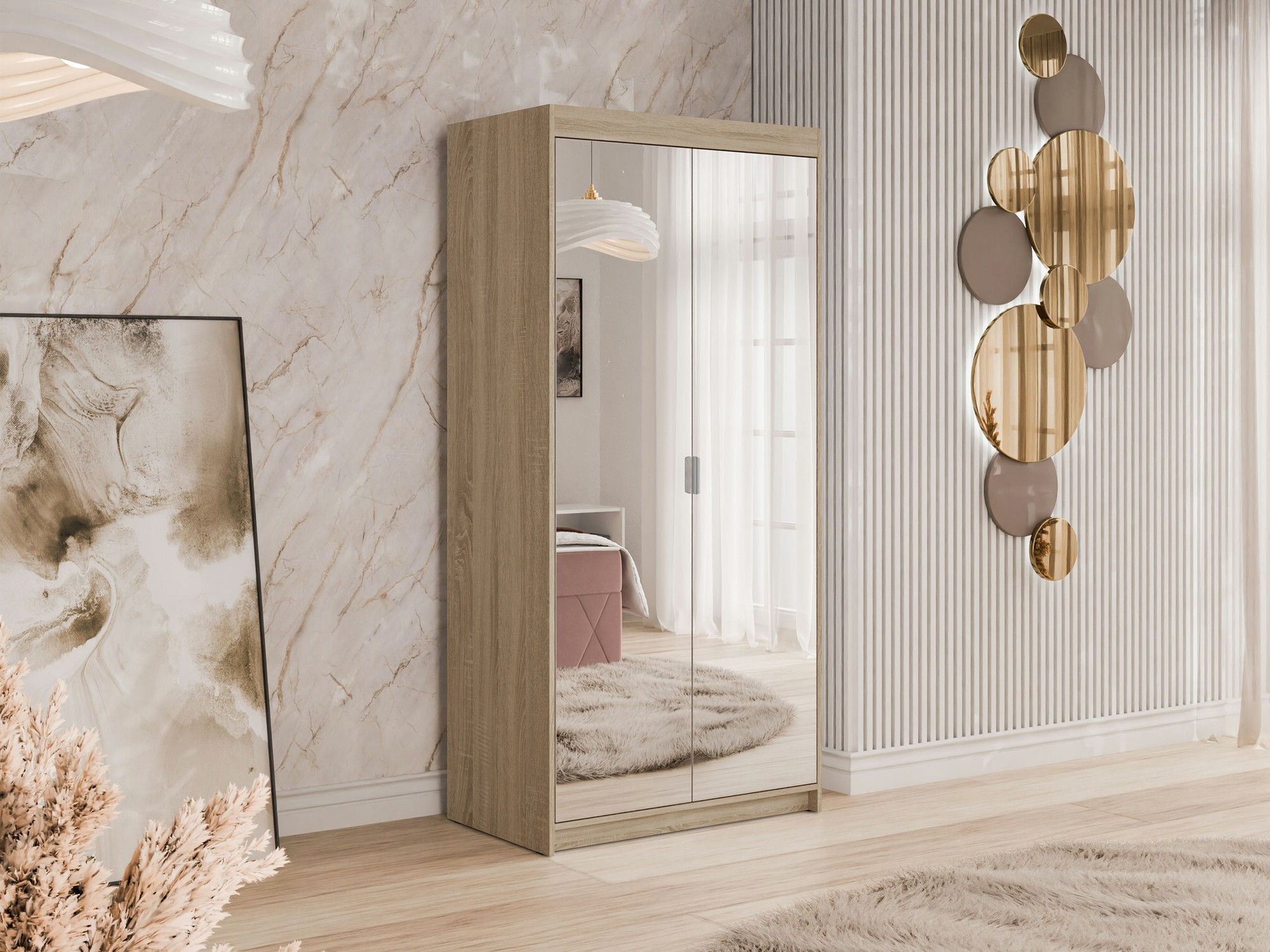 Гардероб Novduni 114 (Сонома дъб)