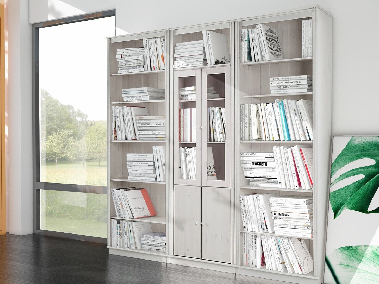 Комплект етажерки Saltoro 113 (Бял)