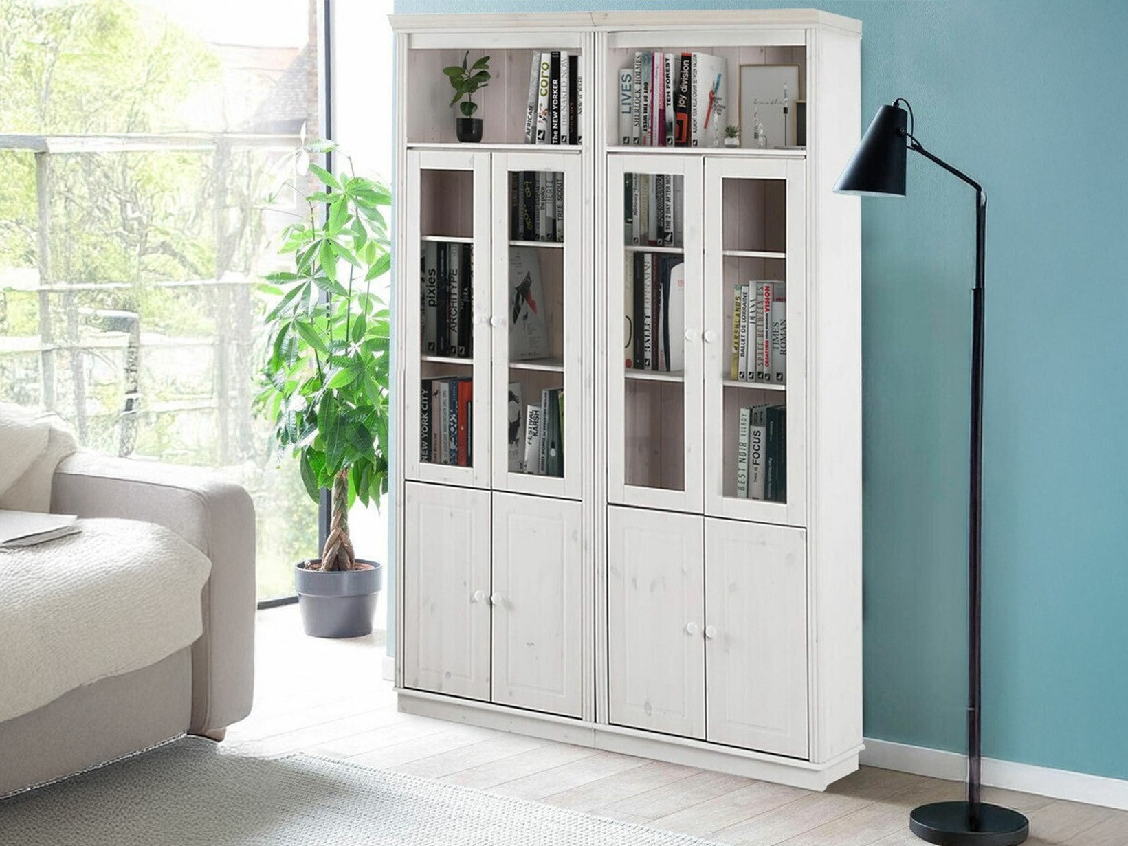 Комплект етажерки Saltoro 119 (Бял)