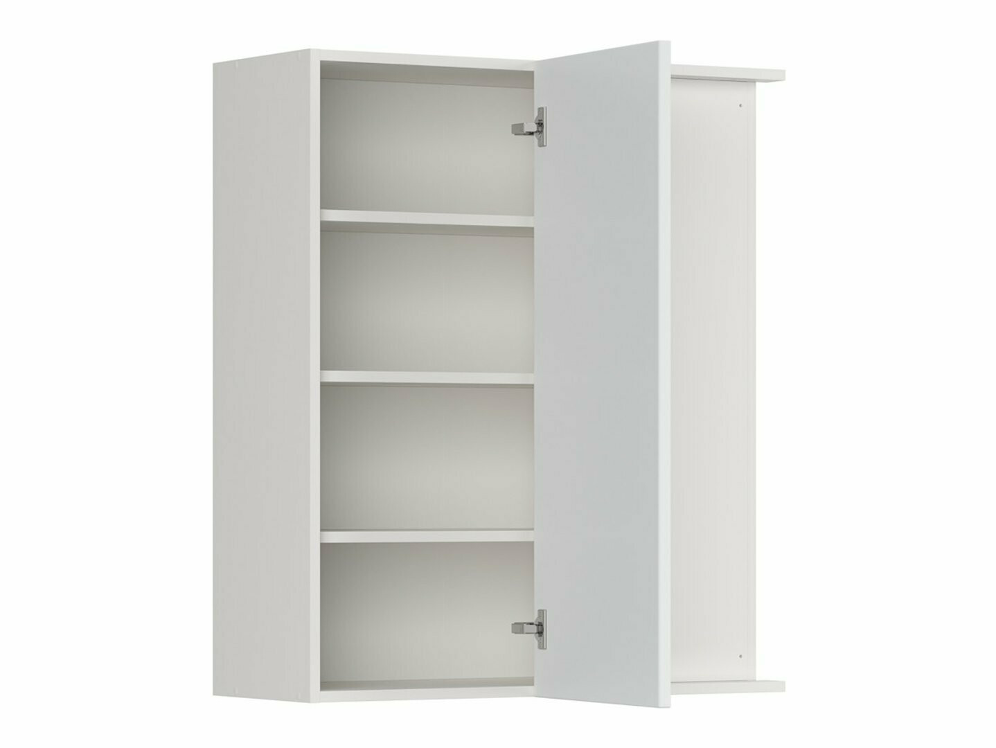 Модулен окачен ъглов шкаф Top White 156