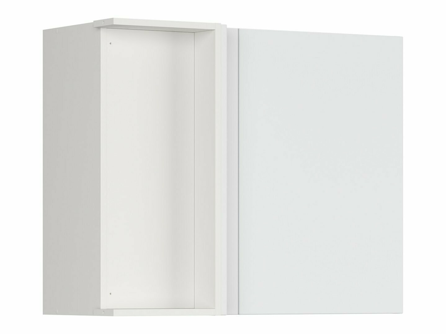 Модулен окачен ъглов шкаф Top White 157