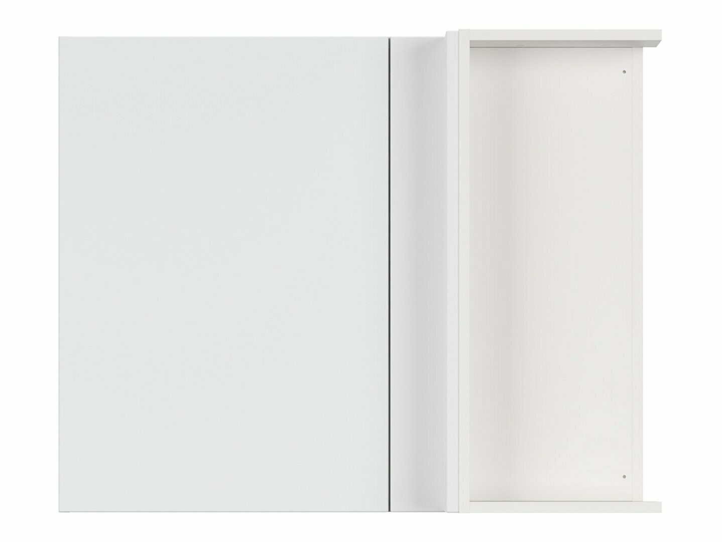 Модулен окачен ъглов шкаф Top White 157