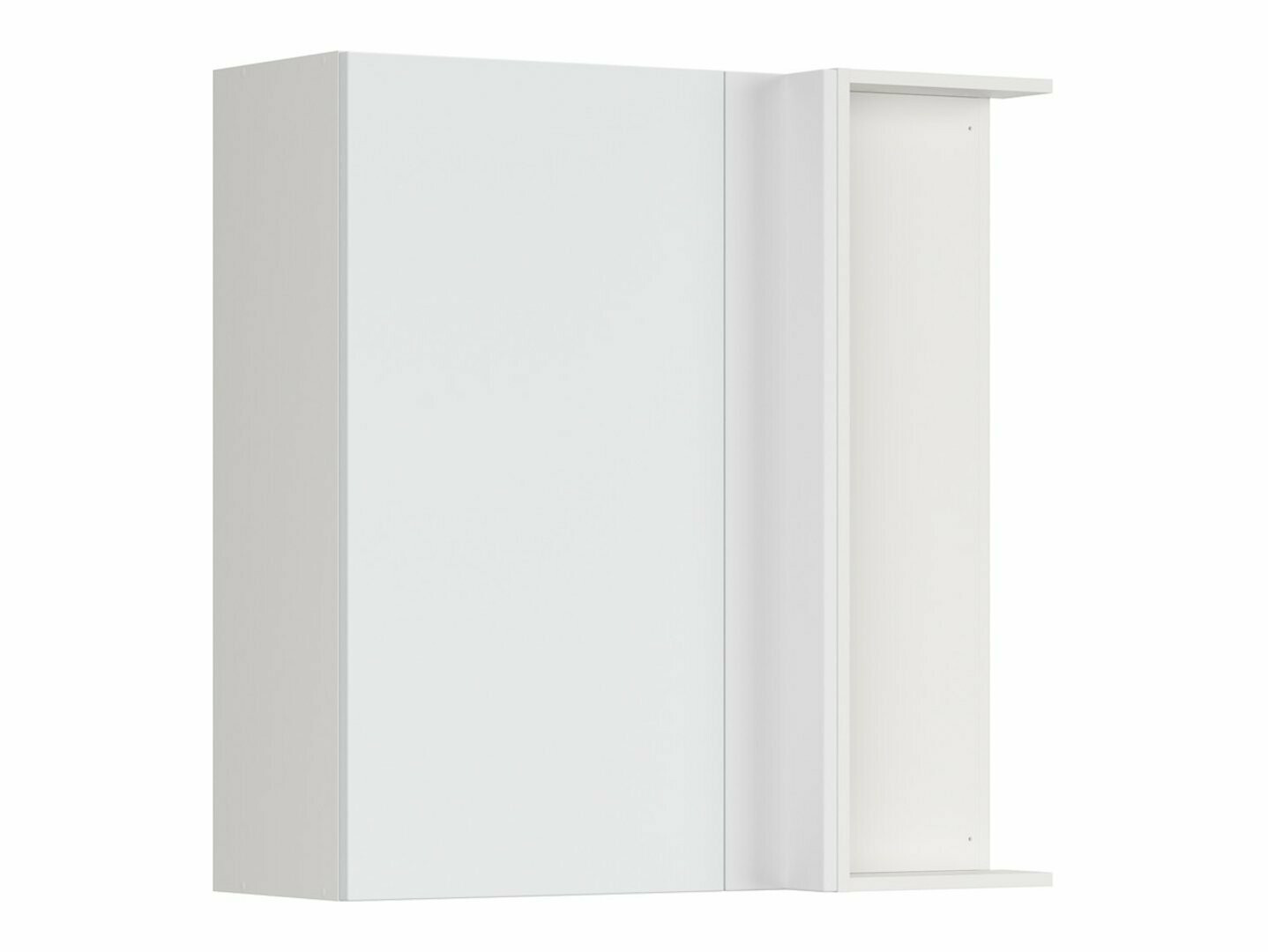 Модулен окачен ъглов шкаф Top White 158