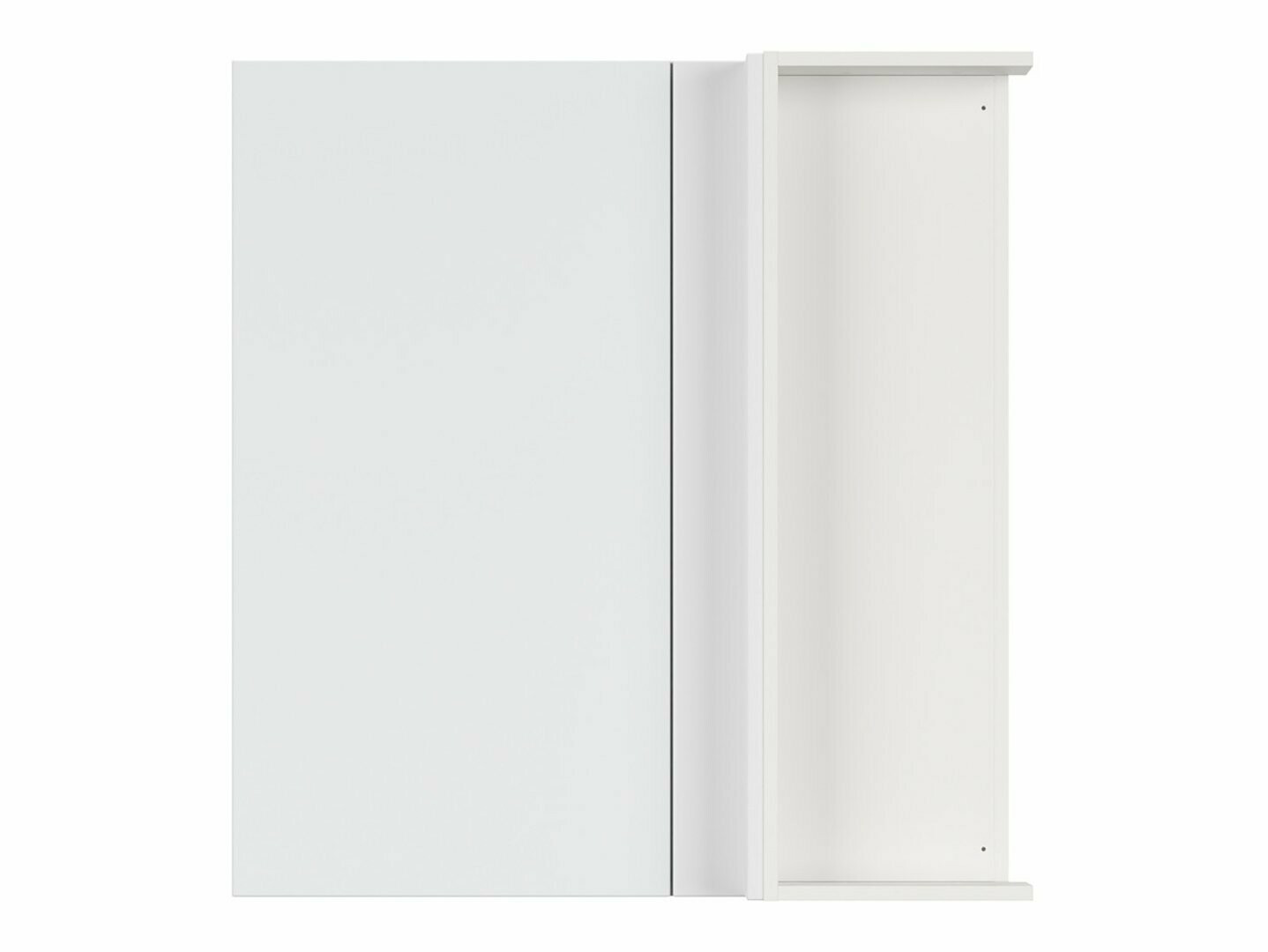 Модулен окачен ъглов шкаф Top White 158