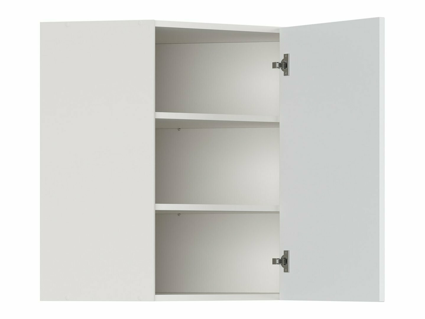 Модулен окачен ъглов шкаф Top White 159