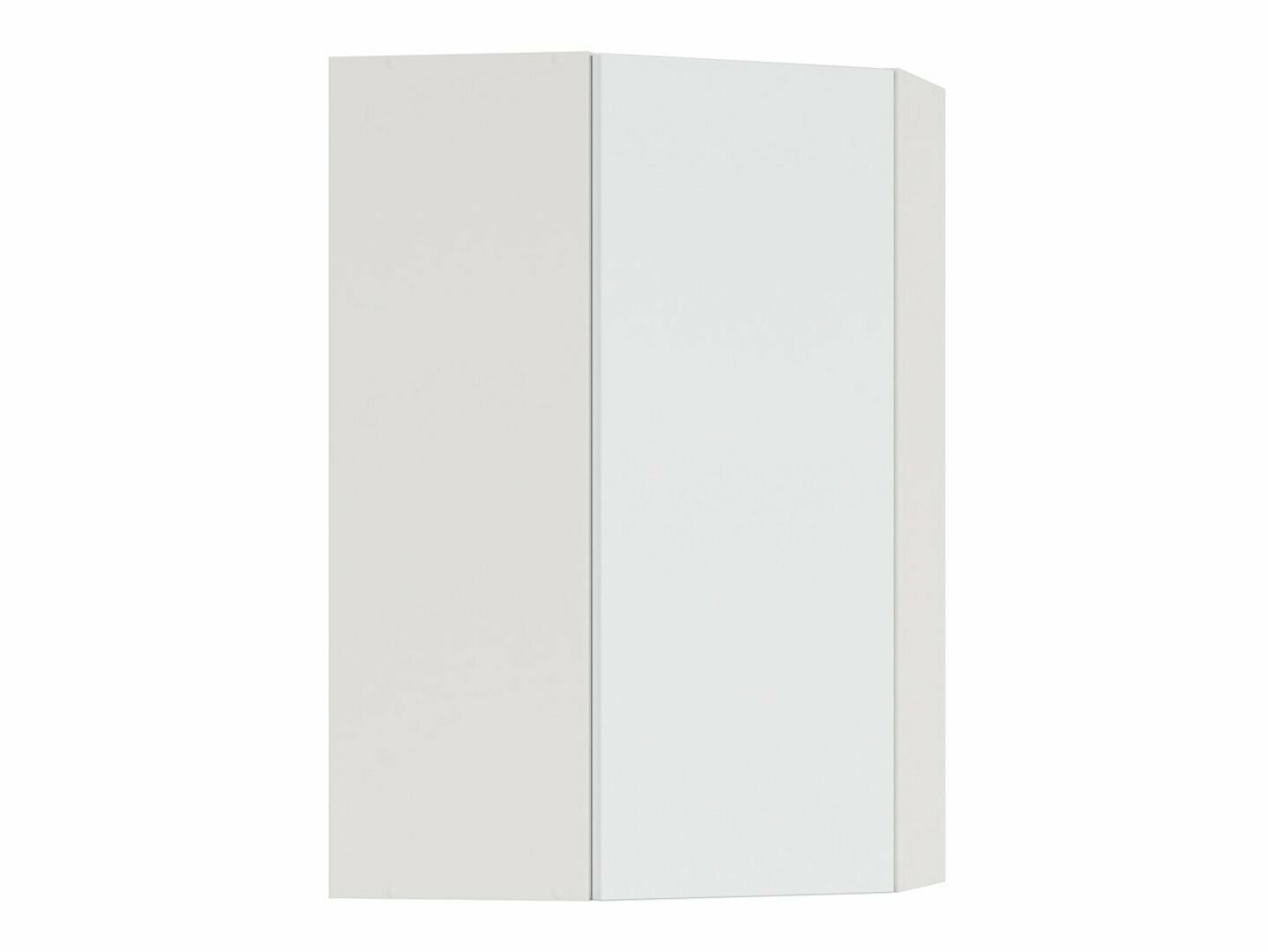 Модулен окачен ъглов шкаф Top White 161