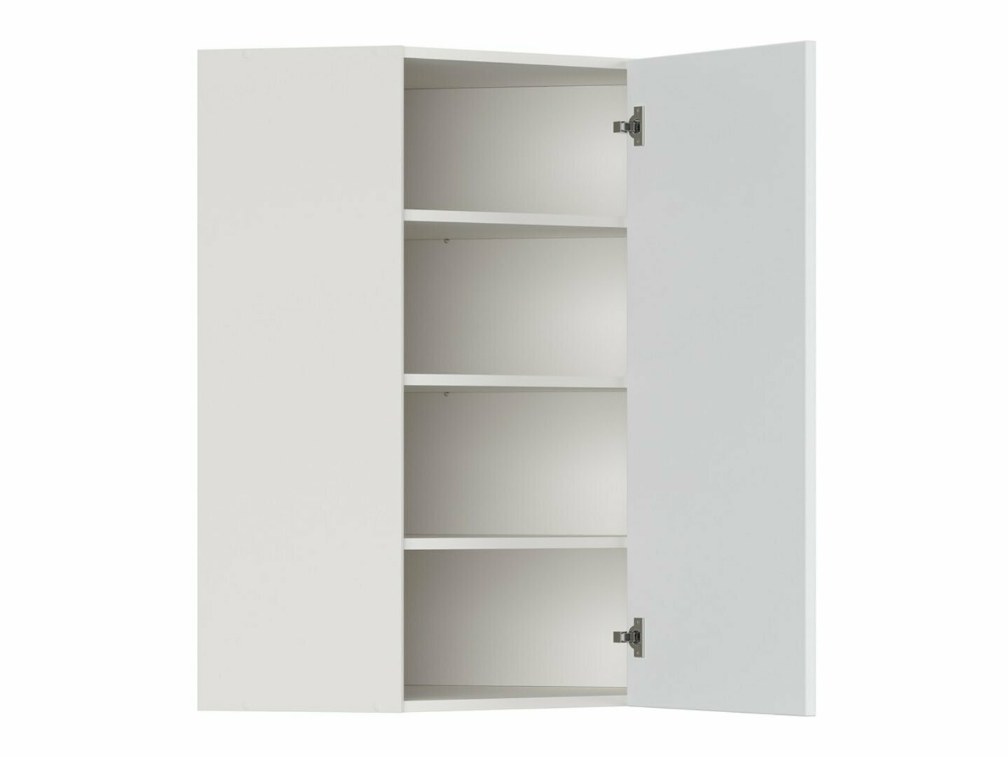 Модулен окачен ъглов шкаф Top White 161