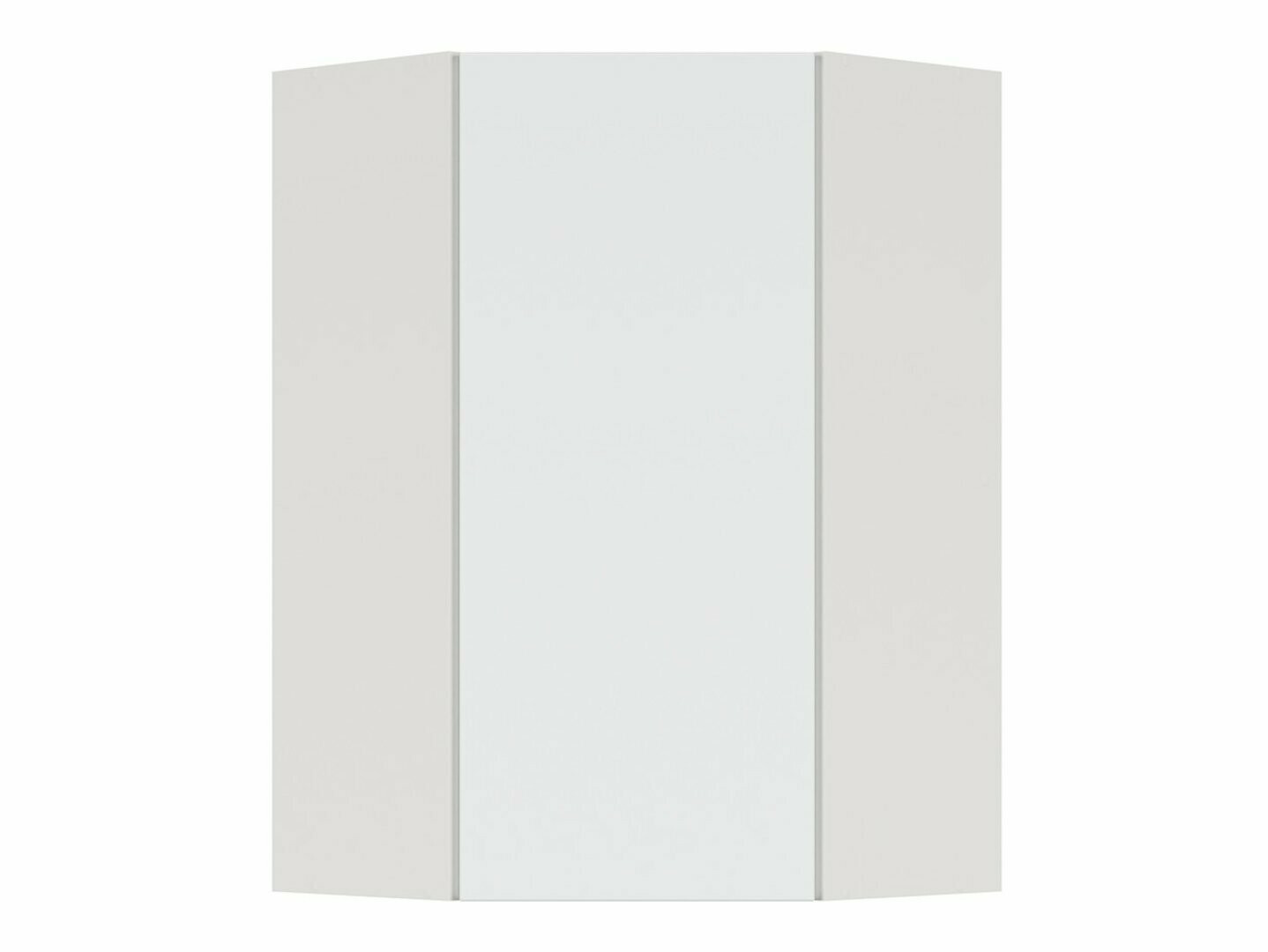 Модулен окачен ъглов шкаф Top White 161
