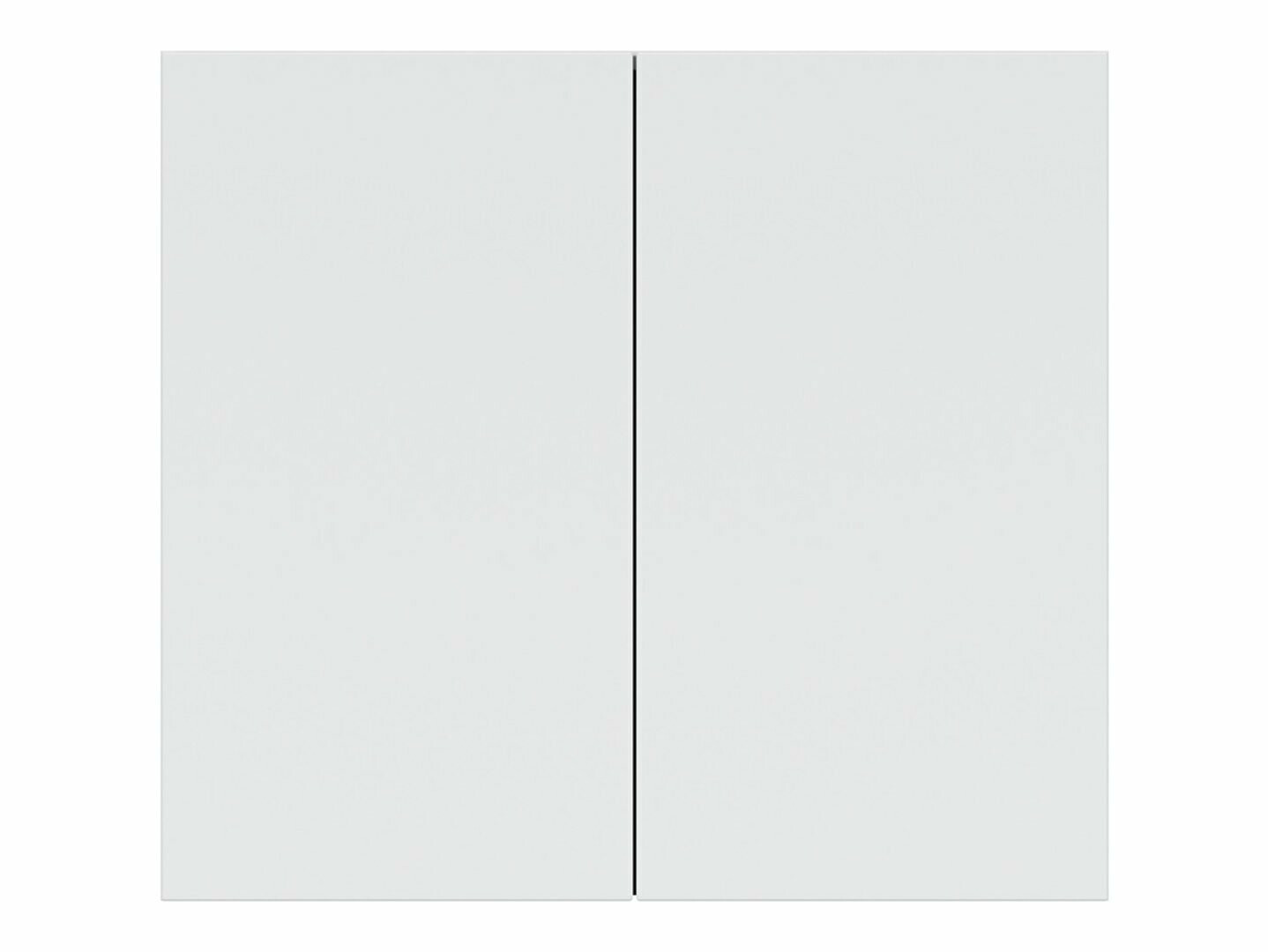 Модулен окачен шкаф със стойка за съдове Top White 153