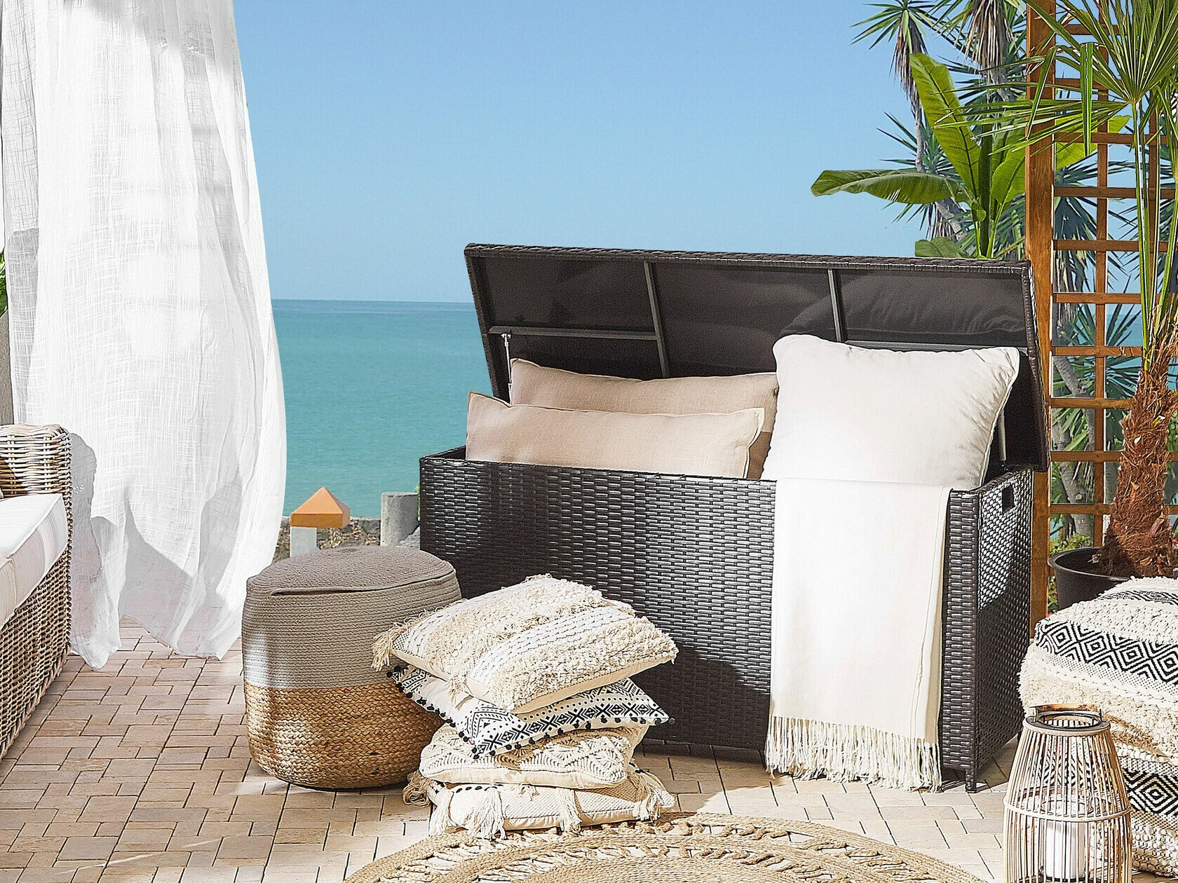 Градинска кутия за съхранение Berwyn 2505 (Кафяв)