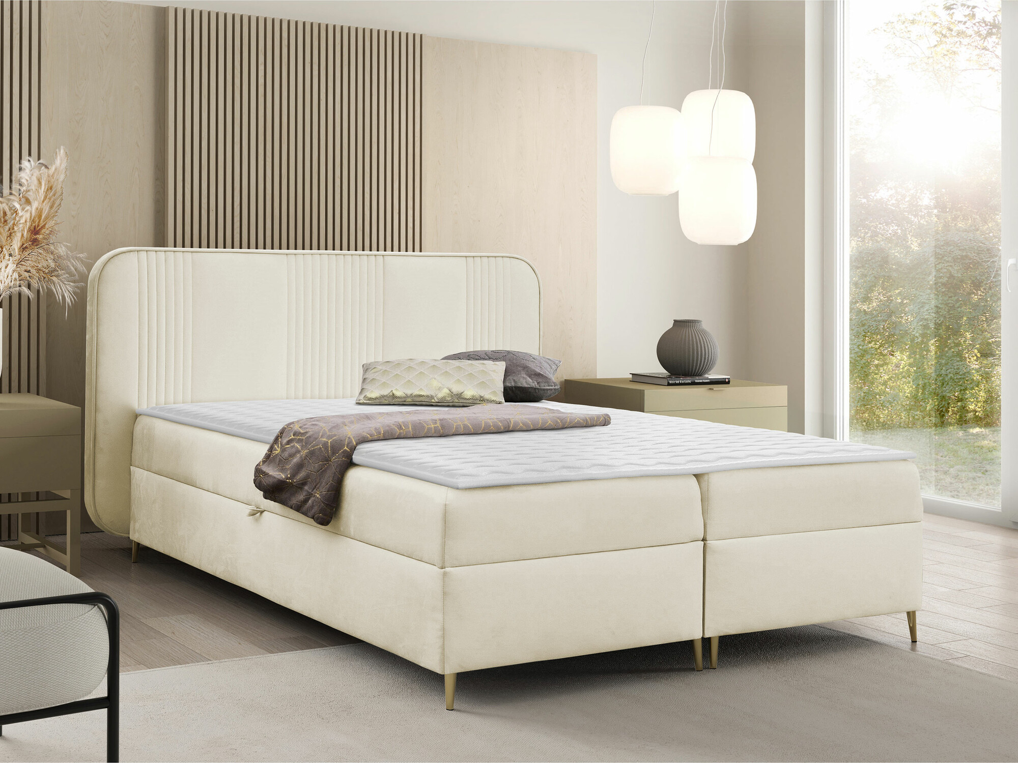 Континентално легло Sonus (Magic Velvet 2256)