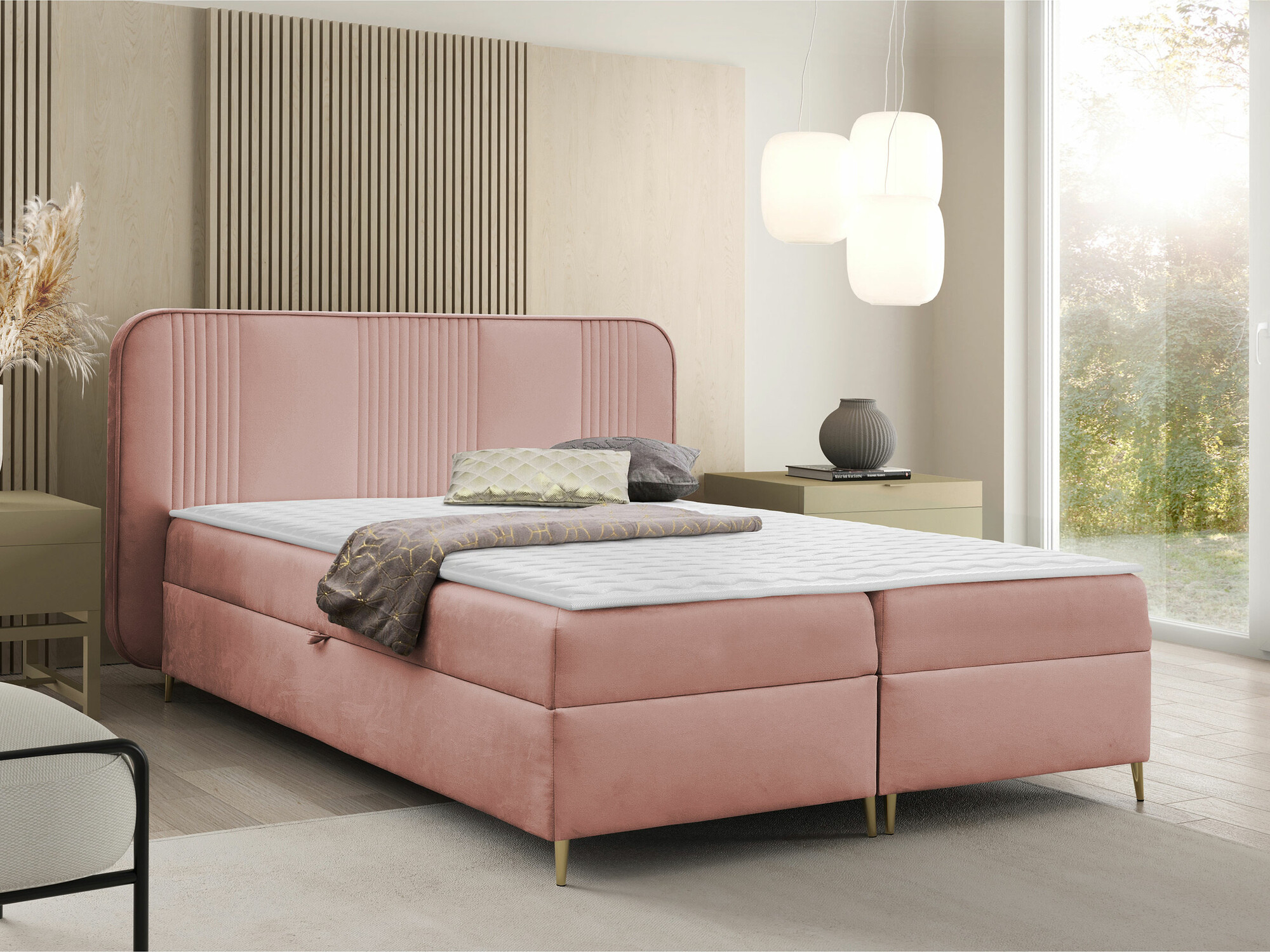 Континентално легло Sonus (Magic Velvet 2257)