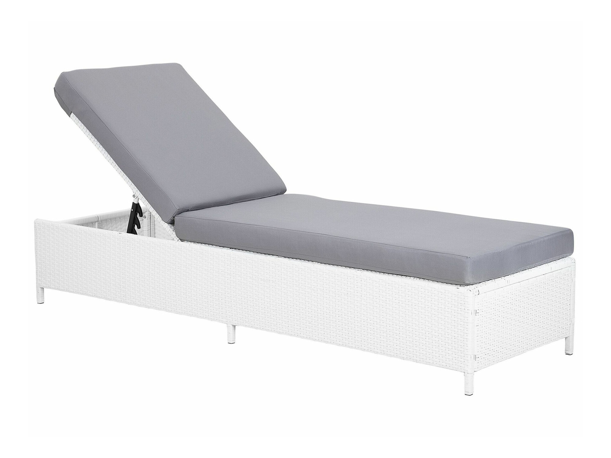 Градински шезлонг Berwyn 2510 (Бял)