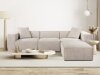 Модулен ъглов диван Fivsoi 102 (Taupe)