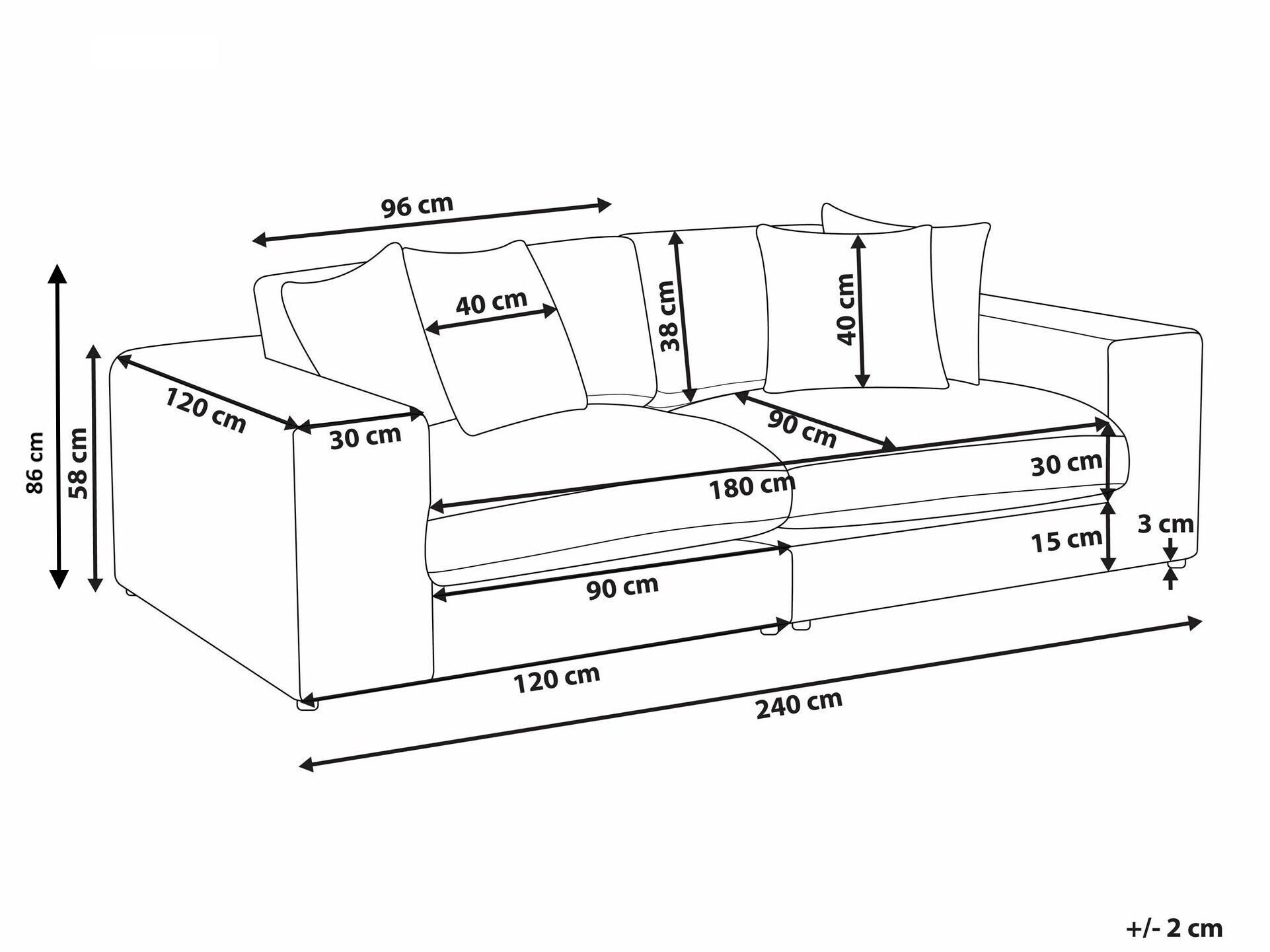 Диван Berwyn 2508 (Taupe)