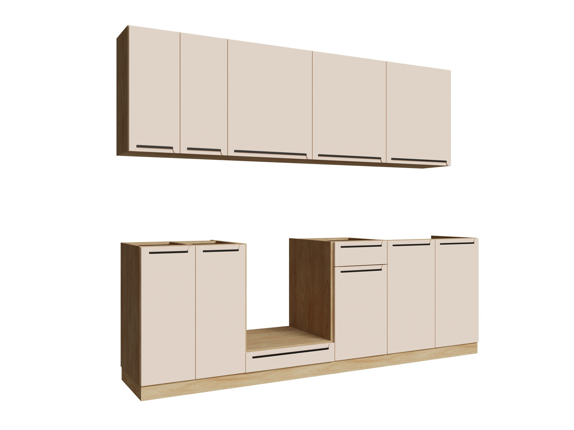 Модулен кухненски комплект Riso Beige 170