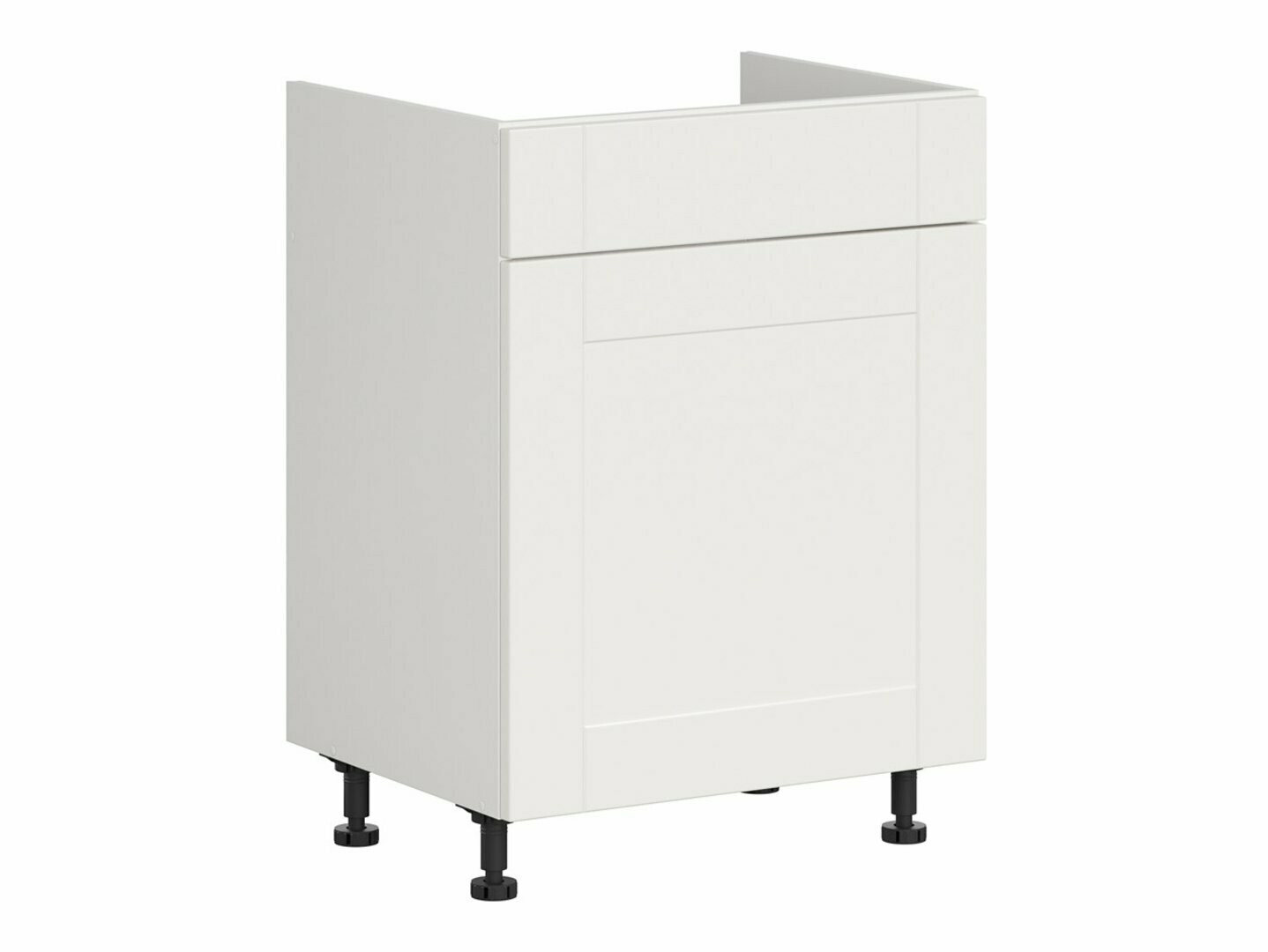 Модулен шкаф за мивка с врати Eva White 126