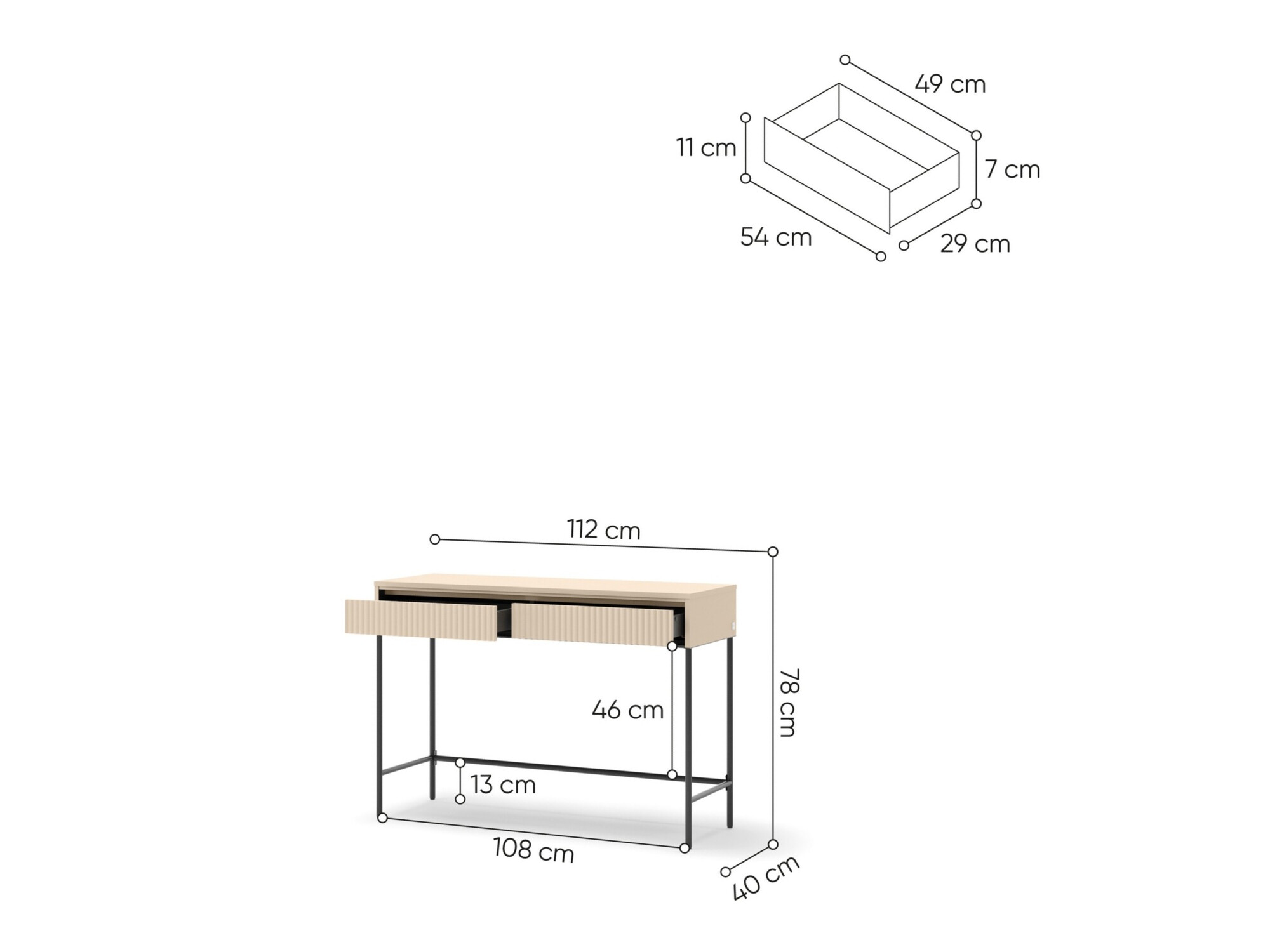Конзолна маса Lorfera 108