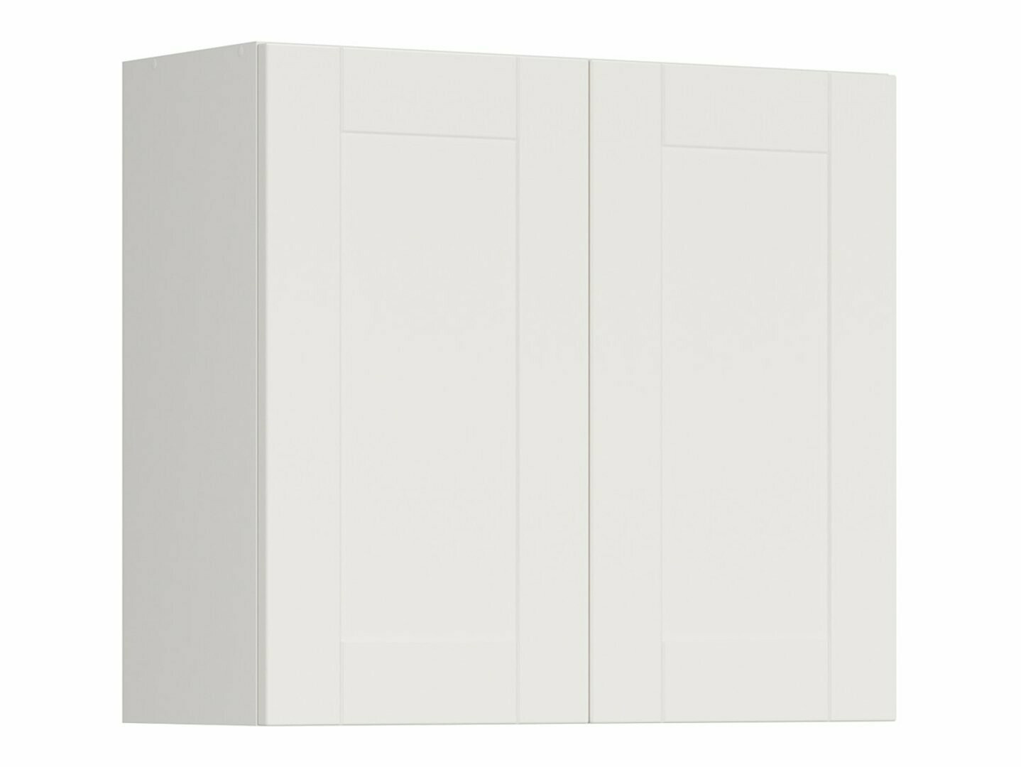 Модулен окачен шкаф със стойка за съдове Eva White 156