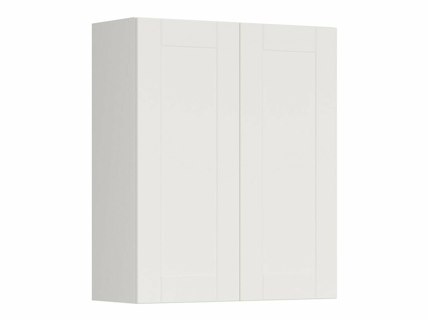 Модулен окачен шкаф със стойка за съдове Eva White 157