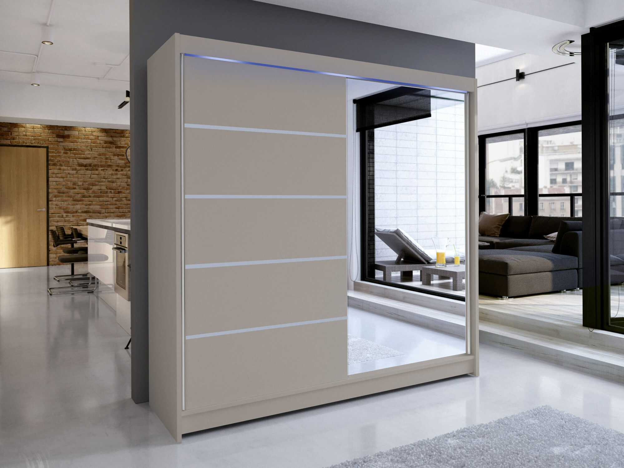 Гардероб Closico Cavaris III (Кашмир)