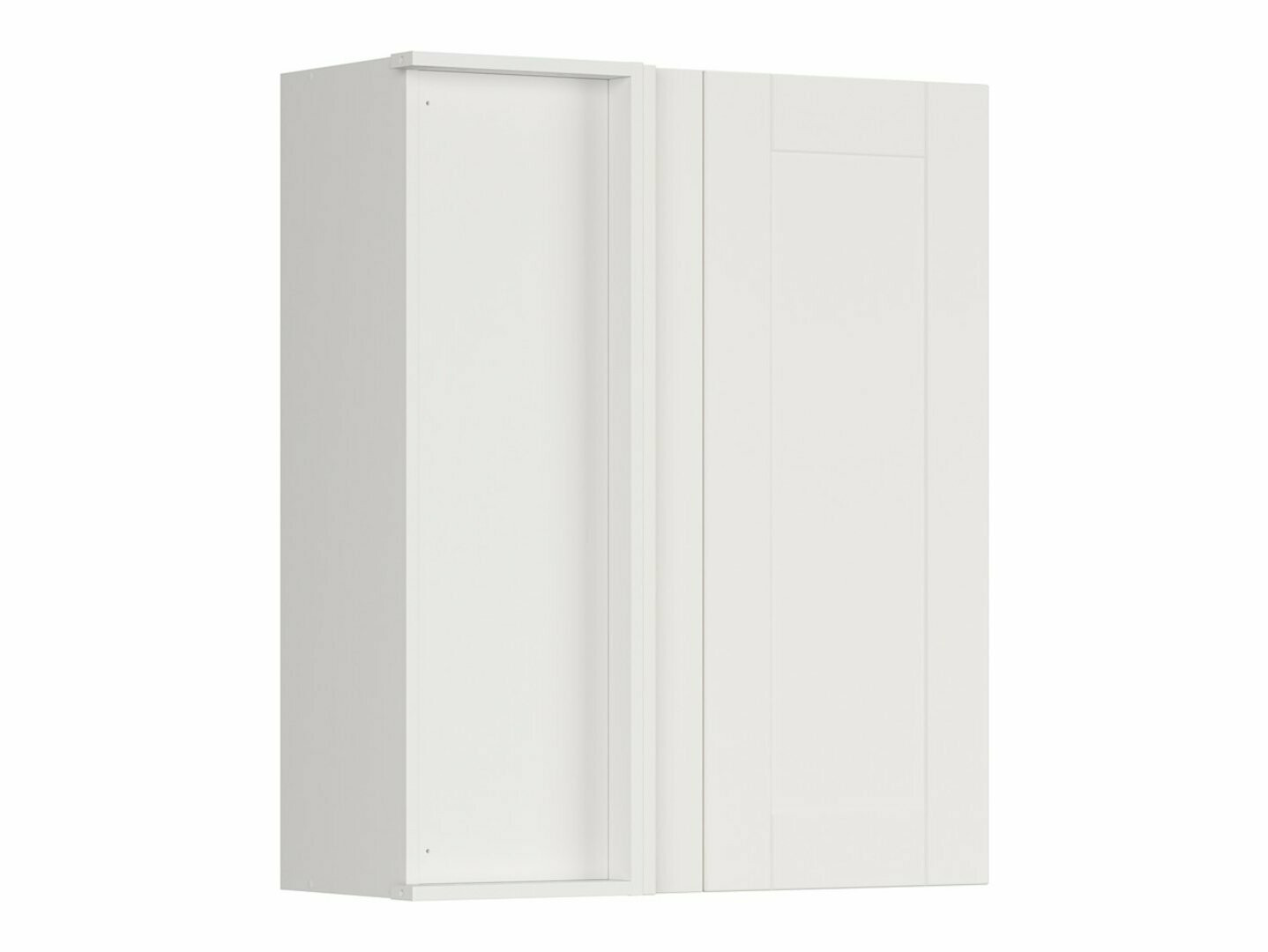 Модулен окачен ъглов шкаф Eva White 159