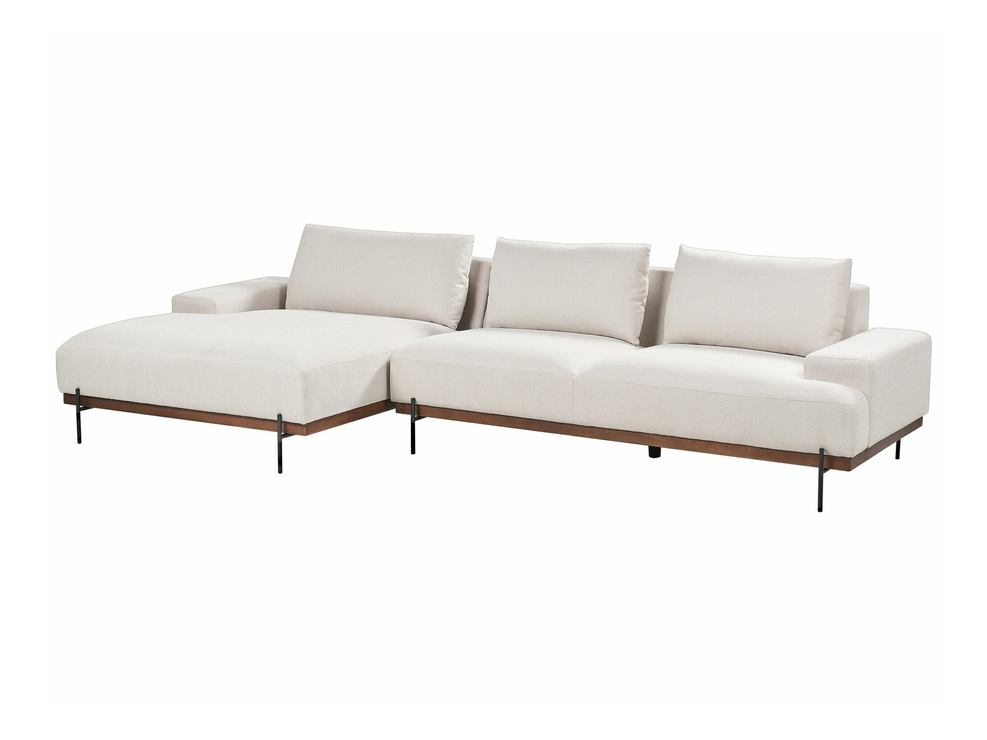 Ъглов диван Berwyn 2525 (Бежов)