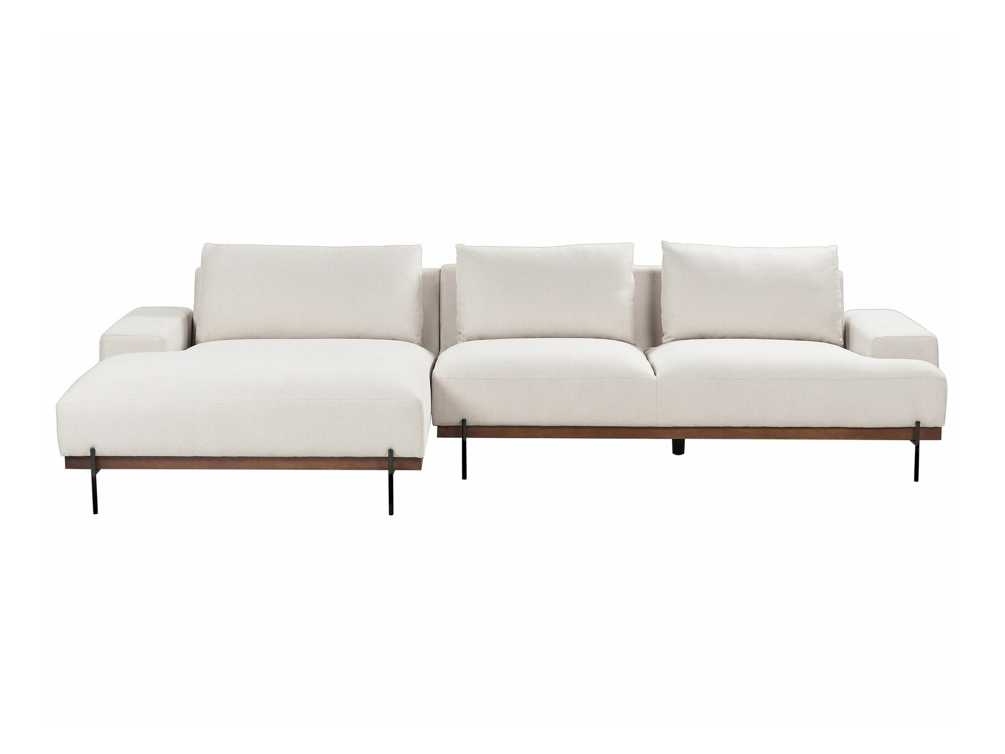 Ъглов диван Berwyn 2525 (Бежов)