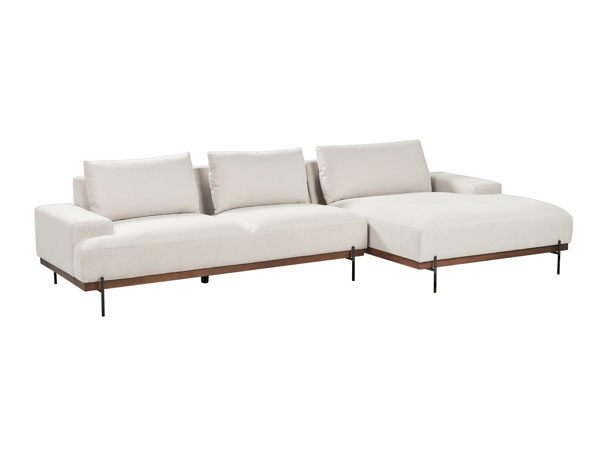 Ъглов диван Berwyn 2525 (Бежов)