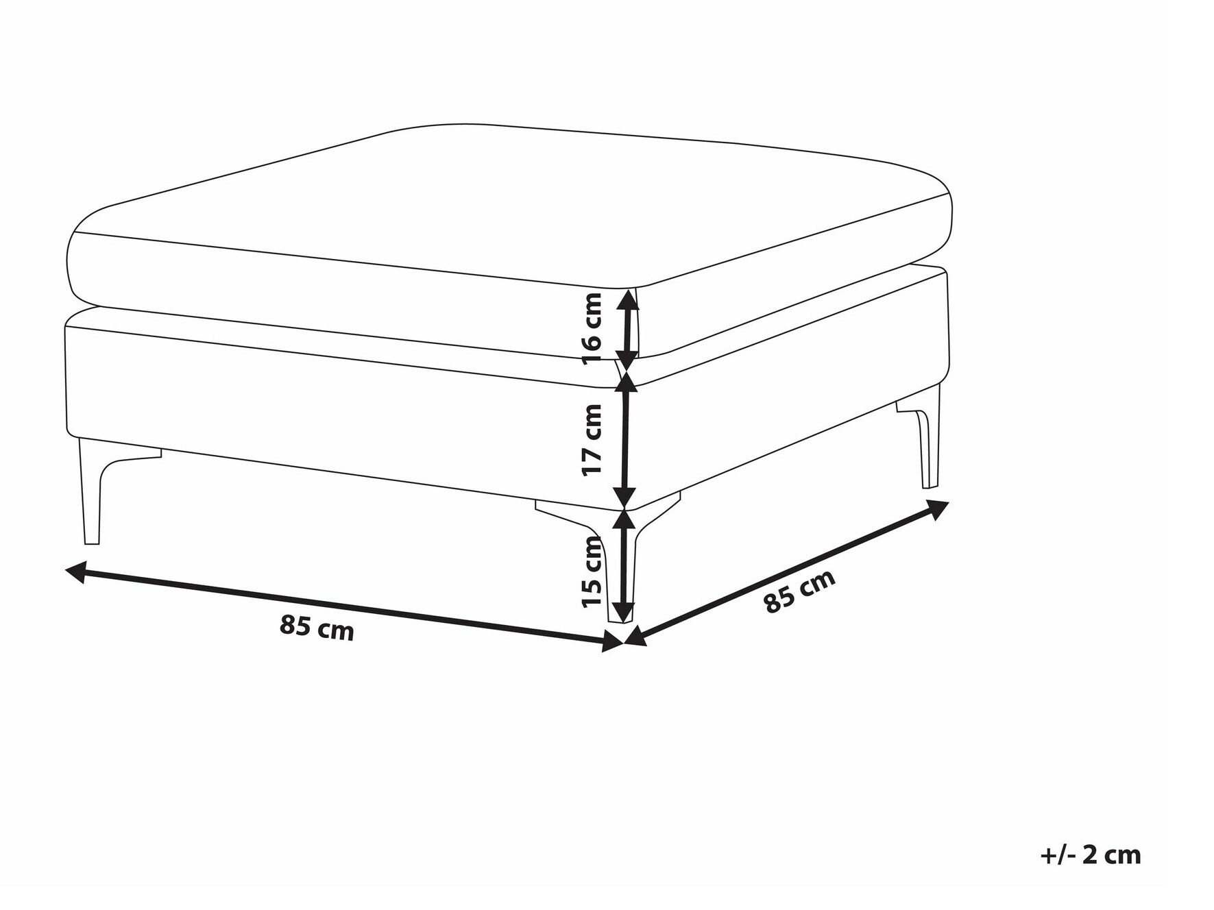 Табуретка Berwyn 2528 (Роза)