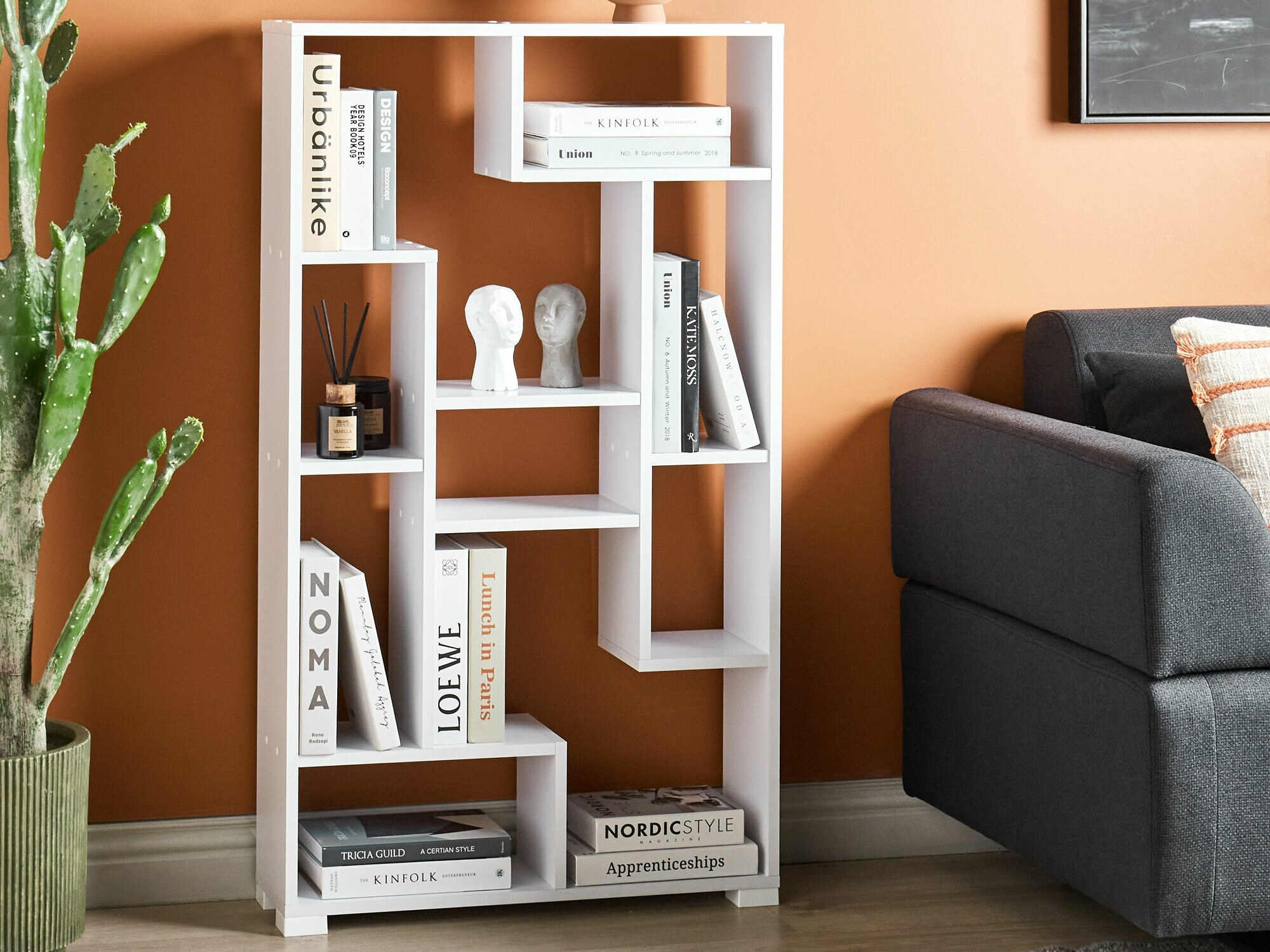 Етажерка Berwyn 2535 (Бял)