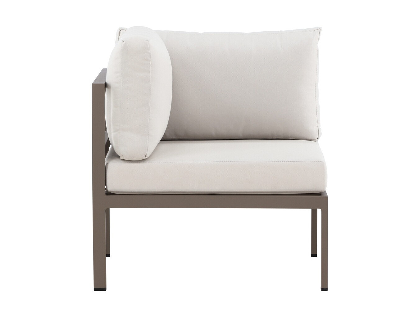 Градински фотьойл Dallas 4740 (Кафяв + Бежов)