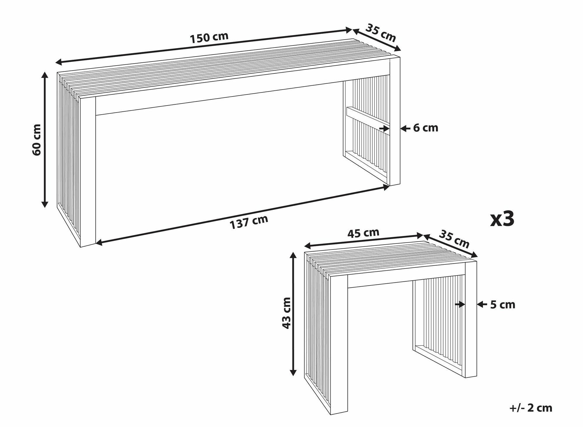 Градински комплект Berwyn 2534