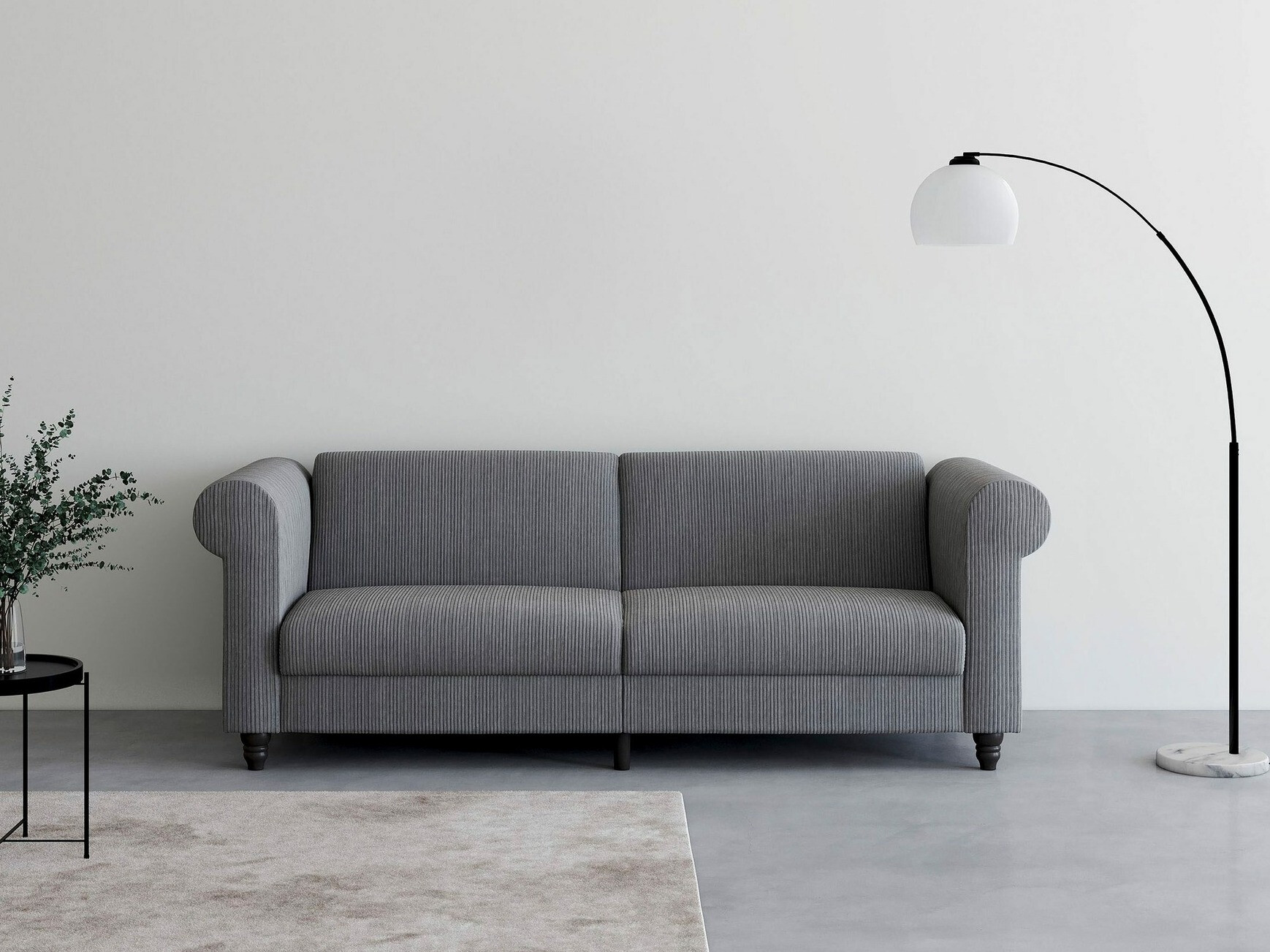 Разтегателен диван Tulsa 676 (Сив)