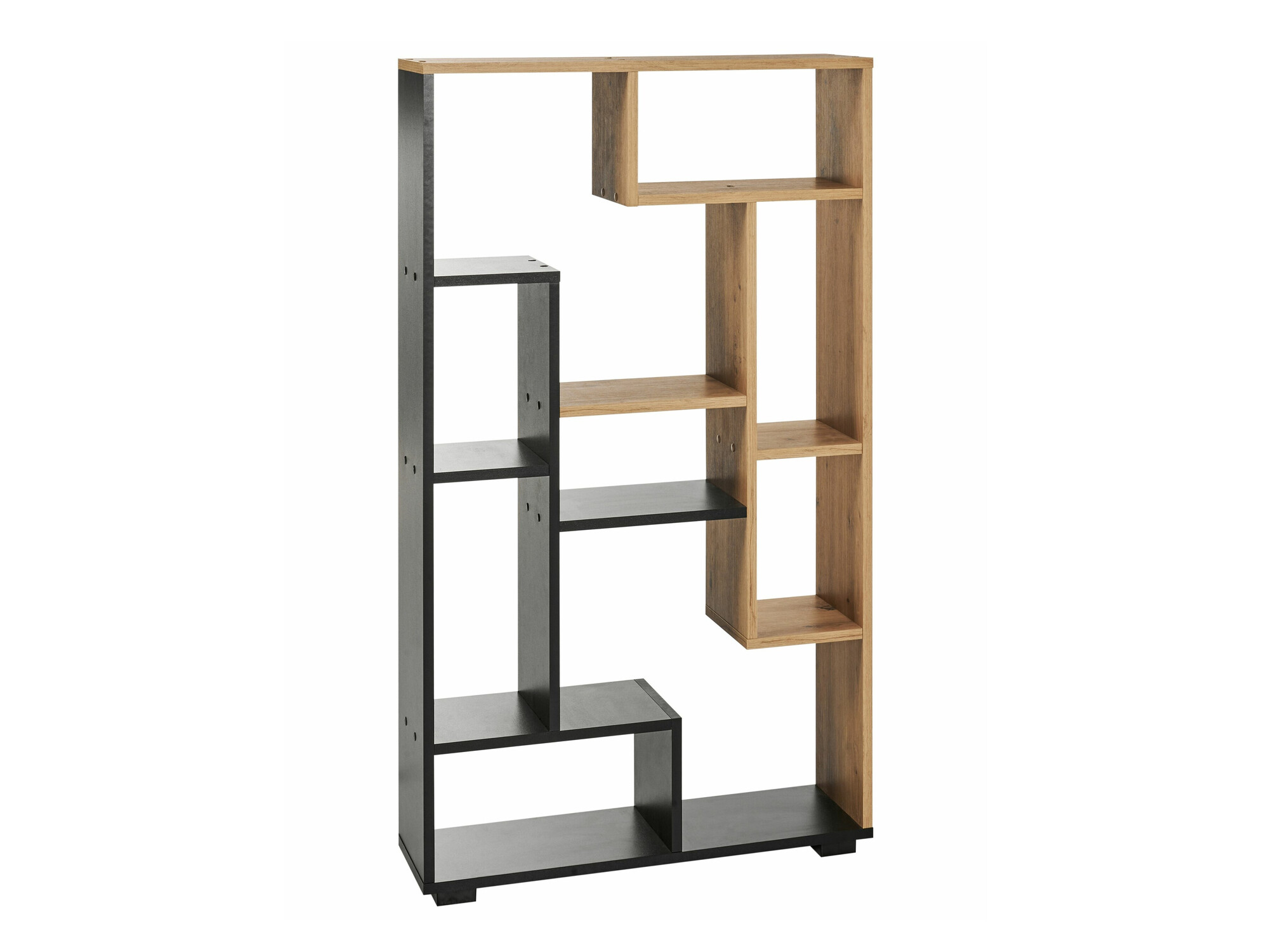 Етажерка Berwyn 2535 (Черен + Кафяв)