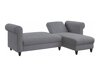 Ъглов диван Tulsa 677 (Сив)