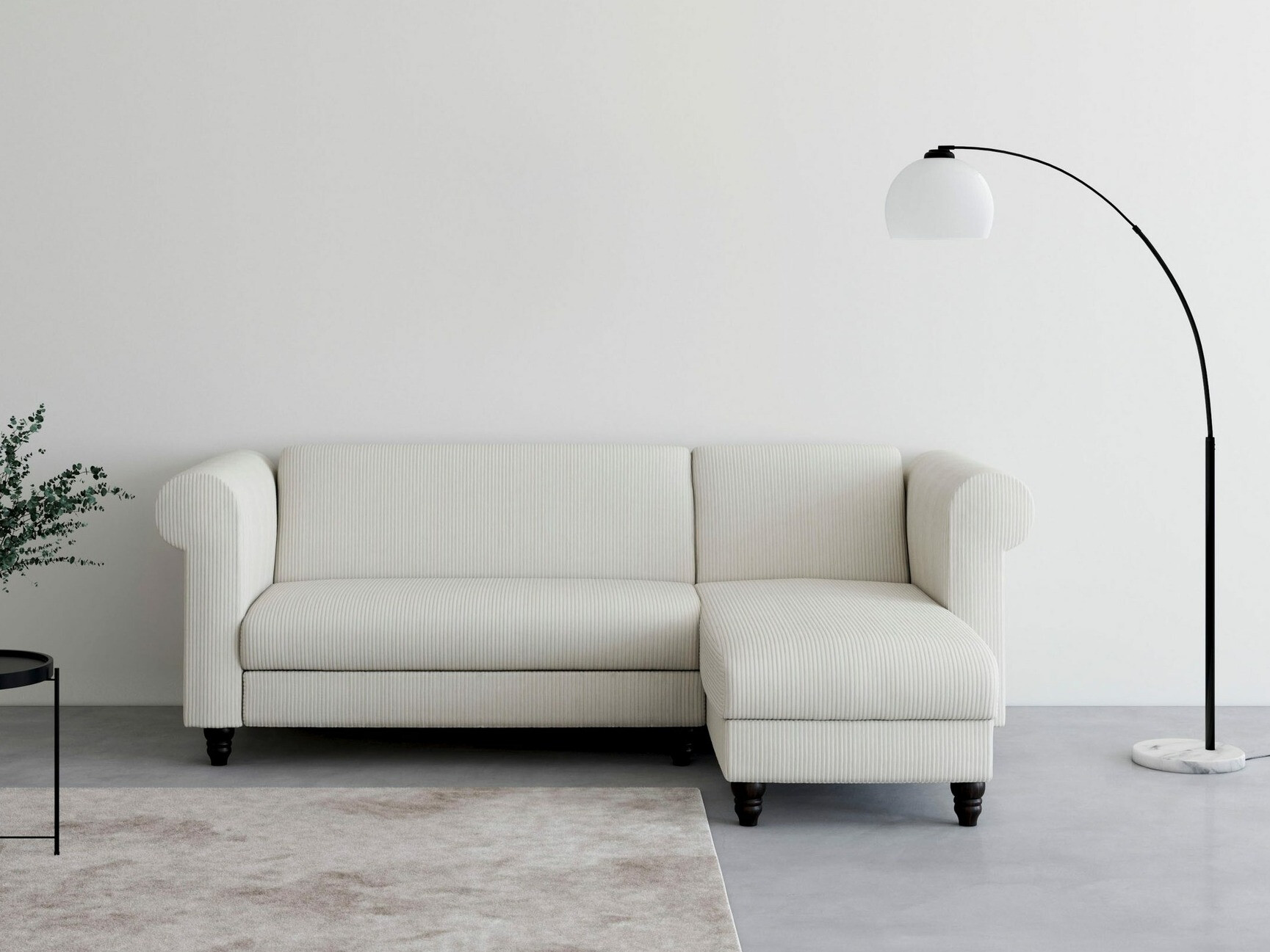 Ъглов диван Tulsa 677 (Сметана)