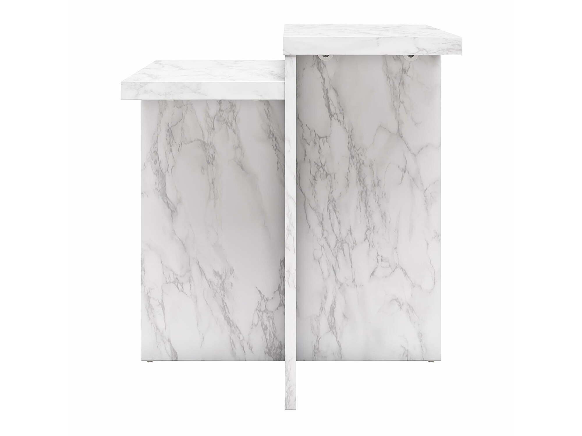 Масичка за кафе CosmoLiving by Cosmopolitan 169 (Бял мрамор)