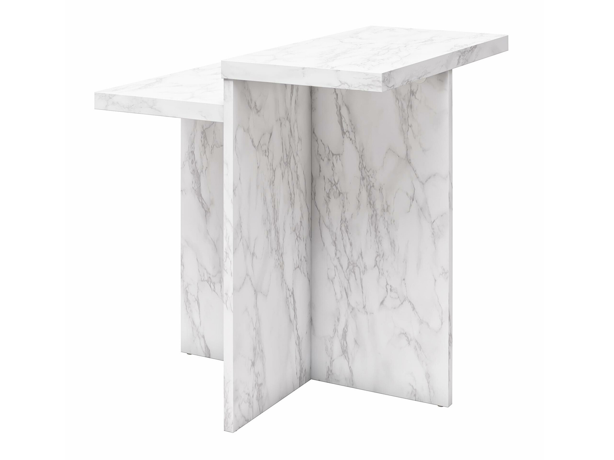 Масичка за кафе CosmoLiving by Cosmopolitan 169 (Бял мрамор)