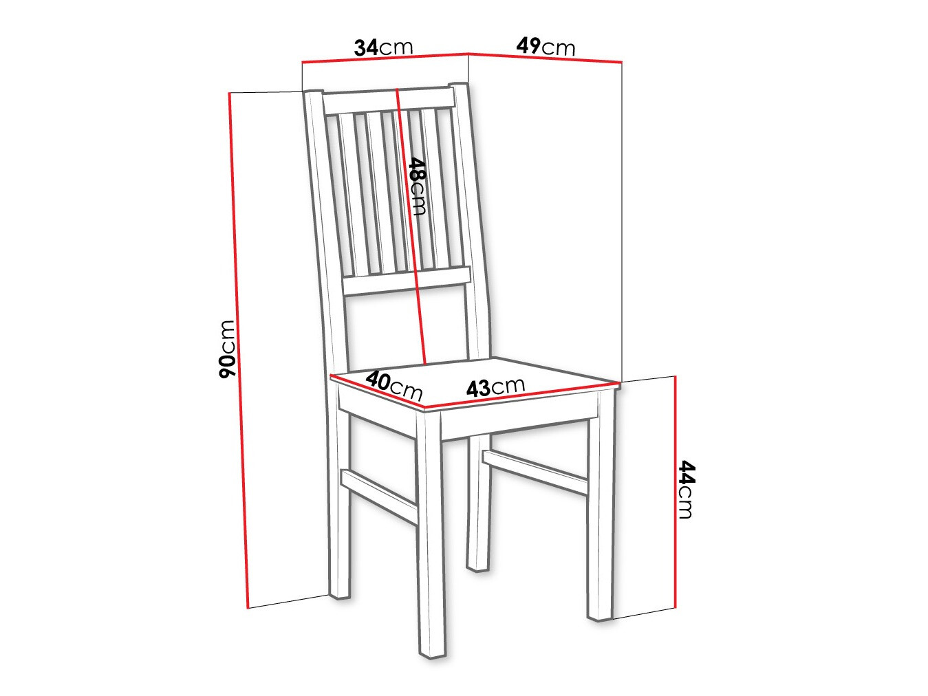 Стол Victorville 135 (Бял)