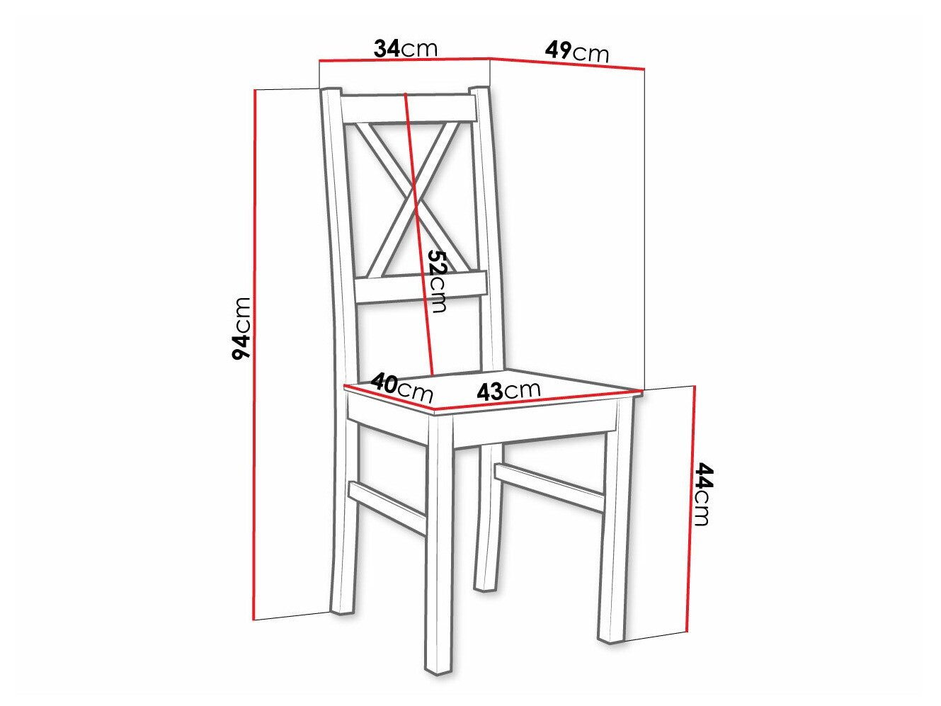 Стол Victorville 137 (Бял)