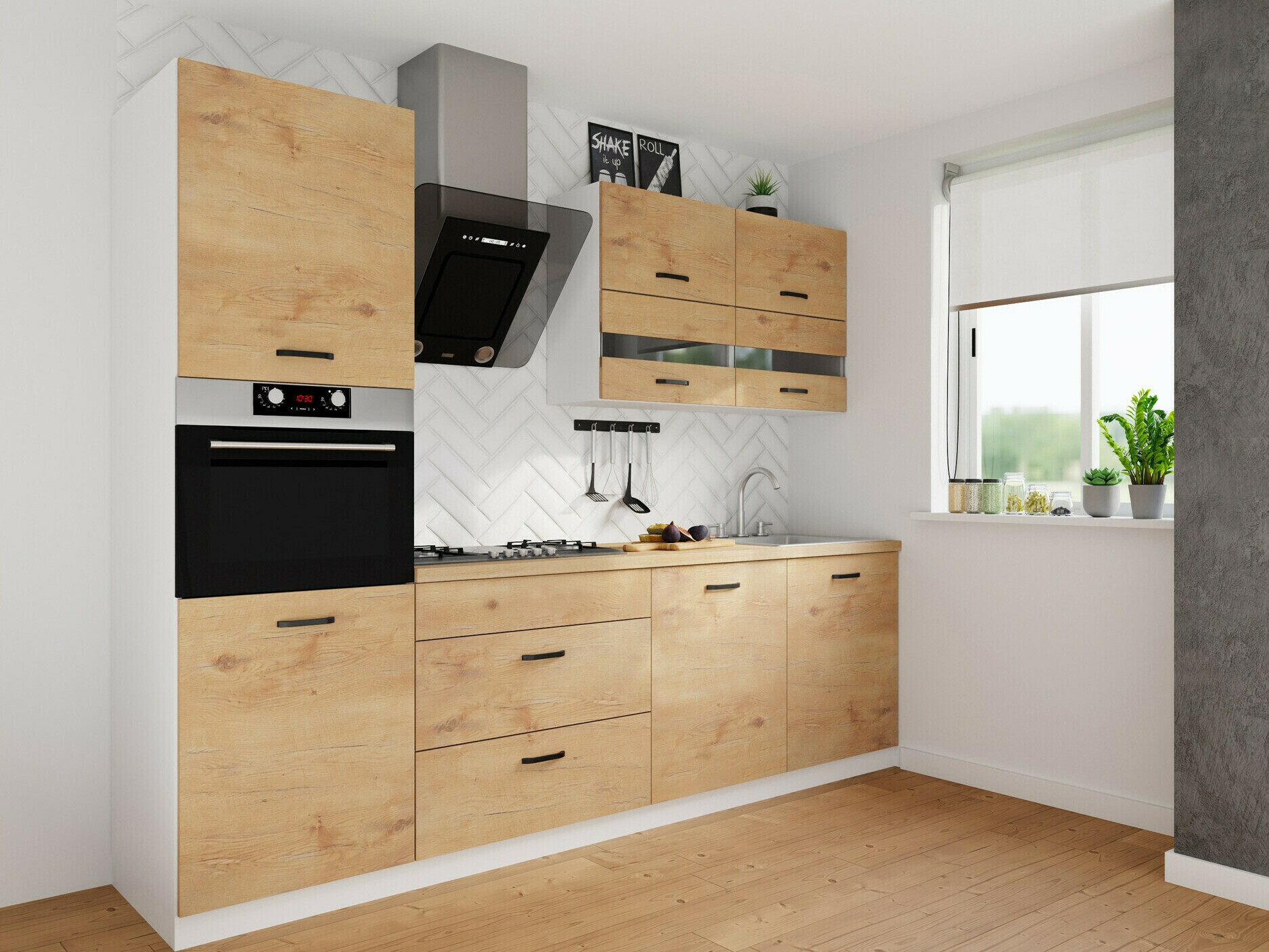 Модулен окачен шкаф Amper Lancelot 166