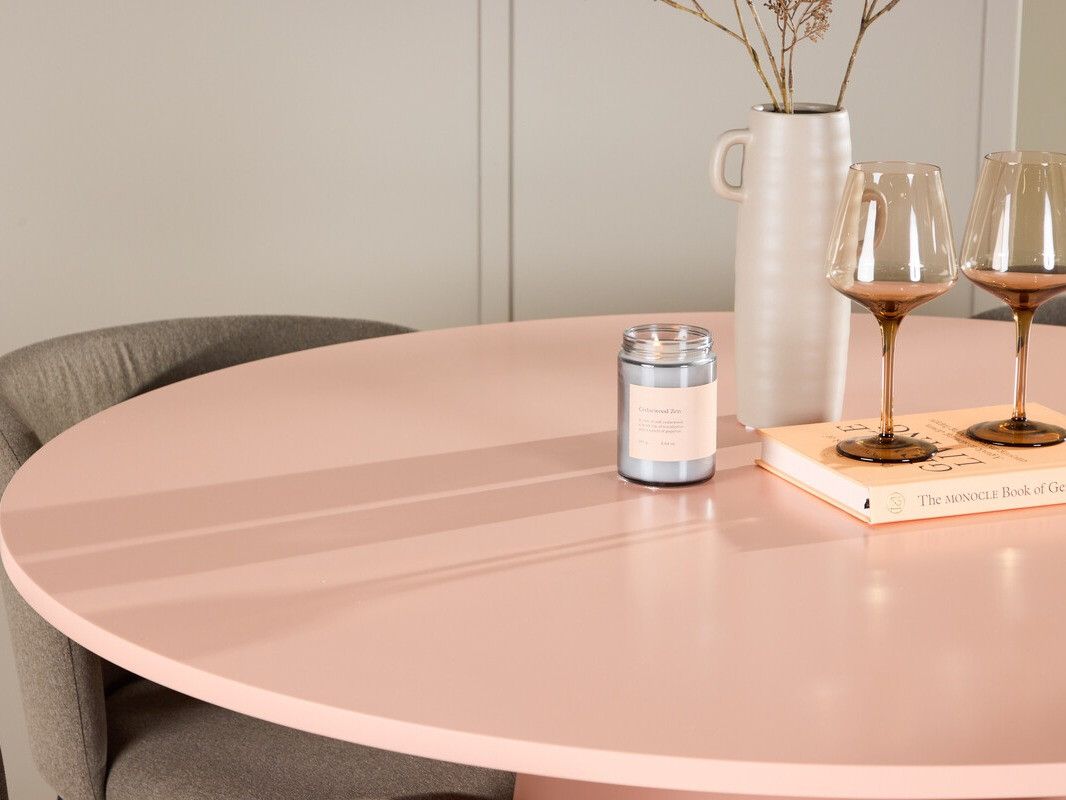 Маса и столове за трапезария Dallas 4750 (Кафяв)