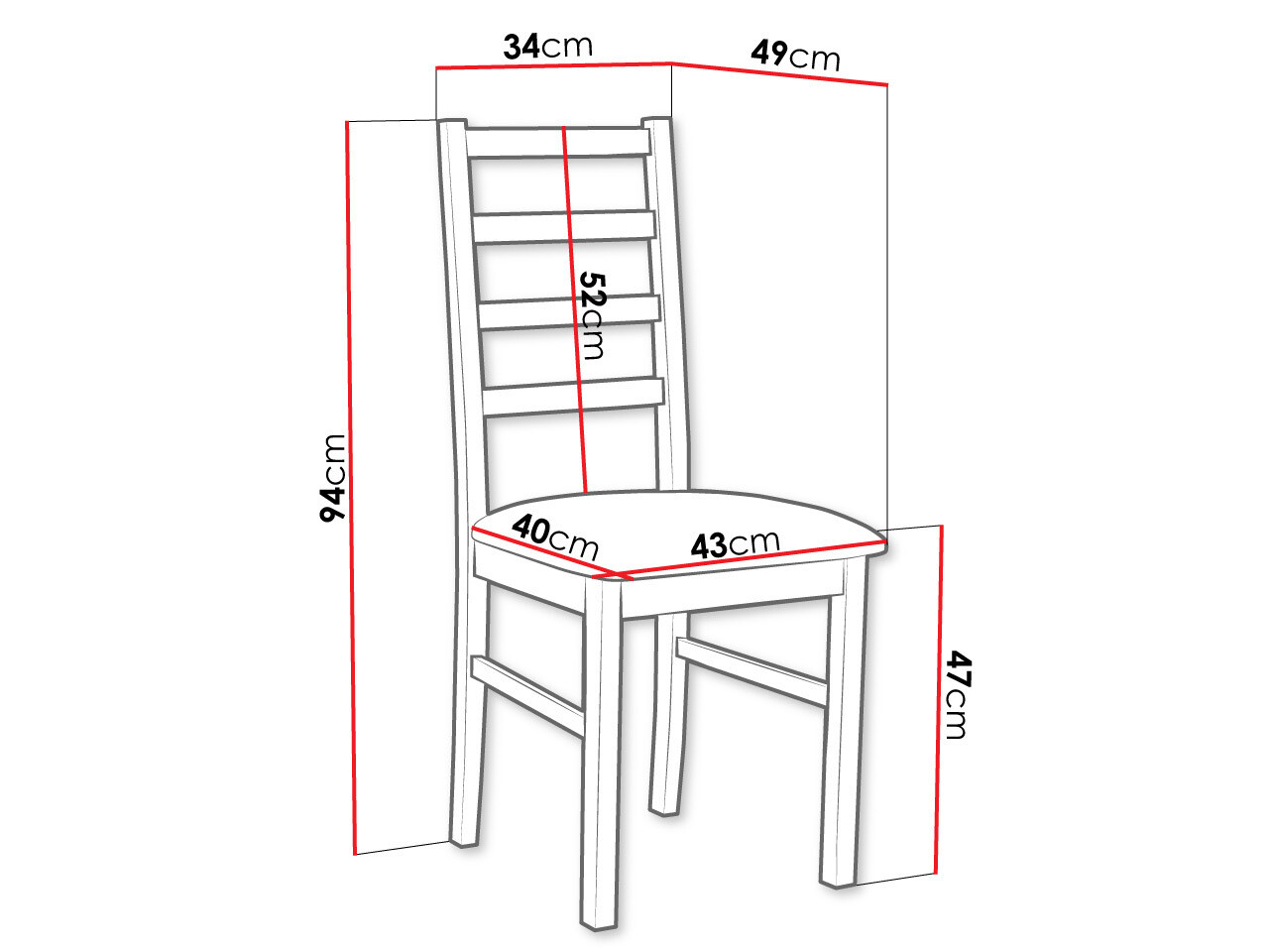 Стол Victorville 171 (Бял)