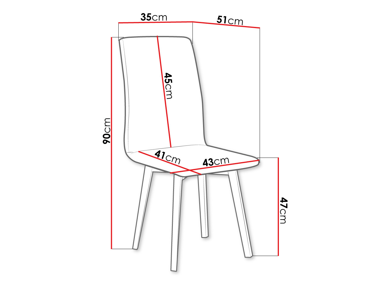 Стол Victorville 268 (Бял)