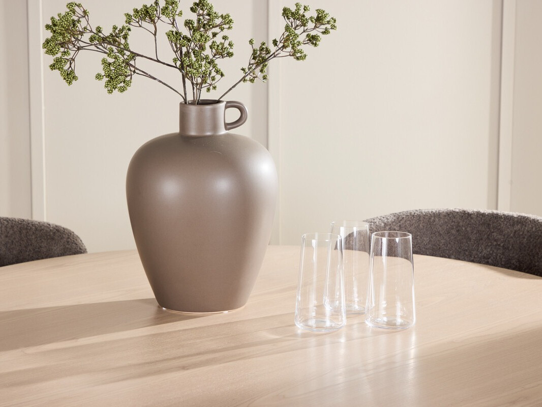 Маса и столове за трапезария Dallas 4757 (Кафяв)