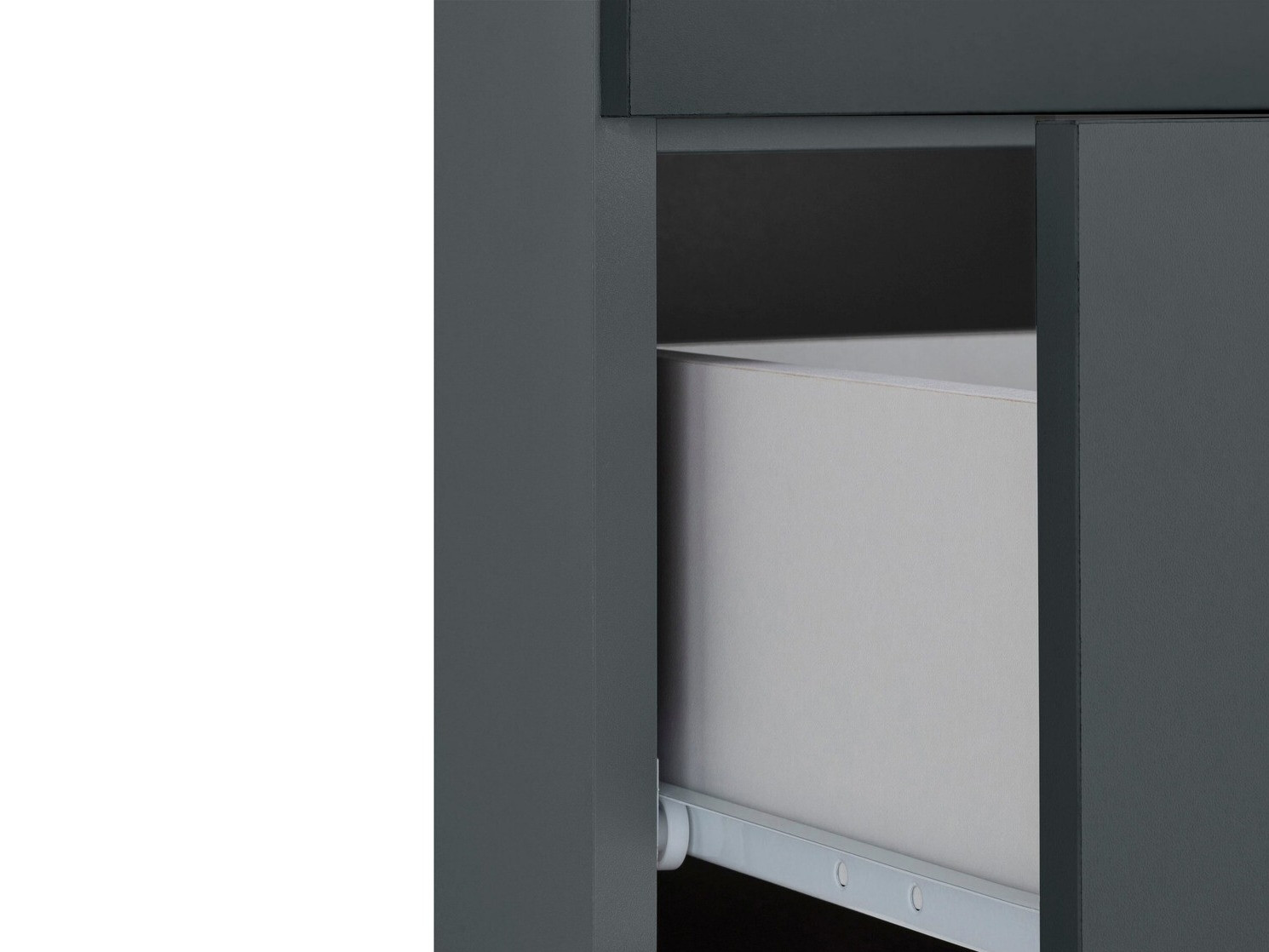 Стоящ шкаф за баня Larlori 107 (Антрацит)